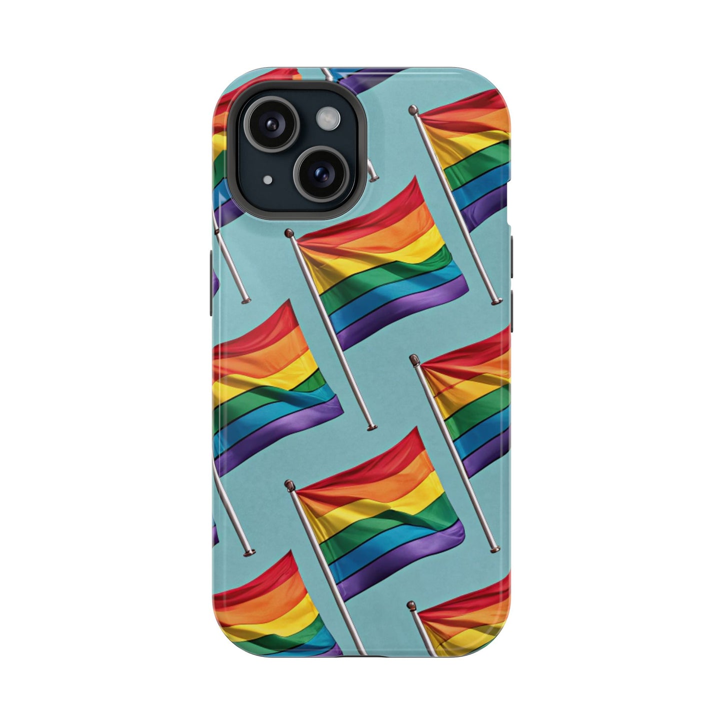 Celebrate Pride Flag iPhone Case