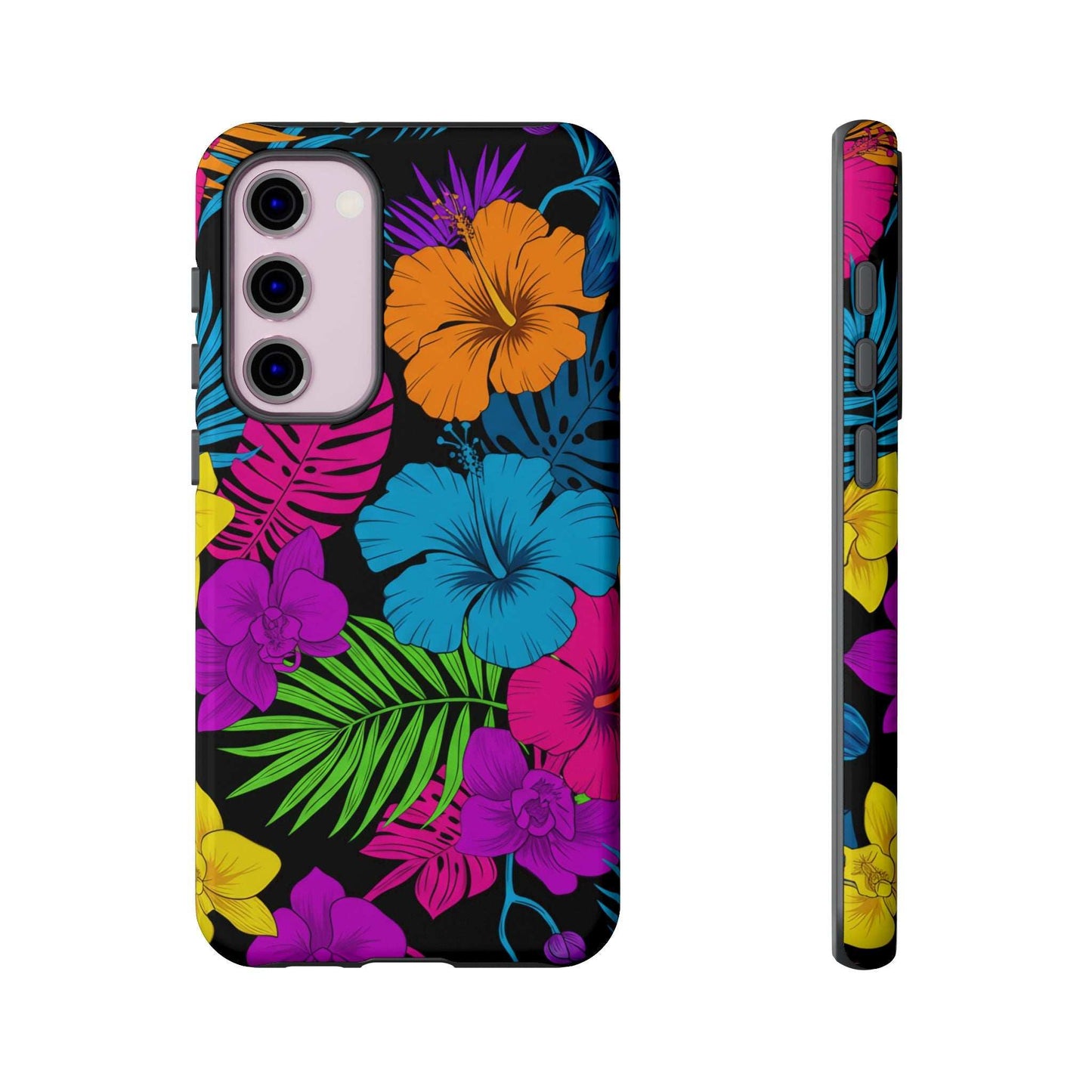 Modern Tropical Floral Design Samsung Phone Case
