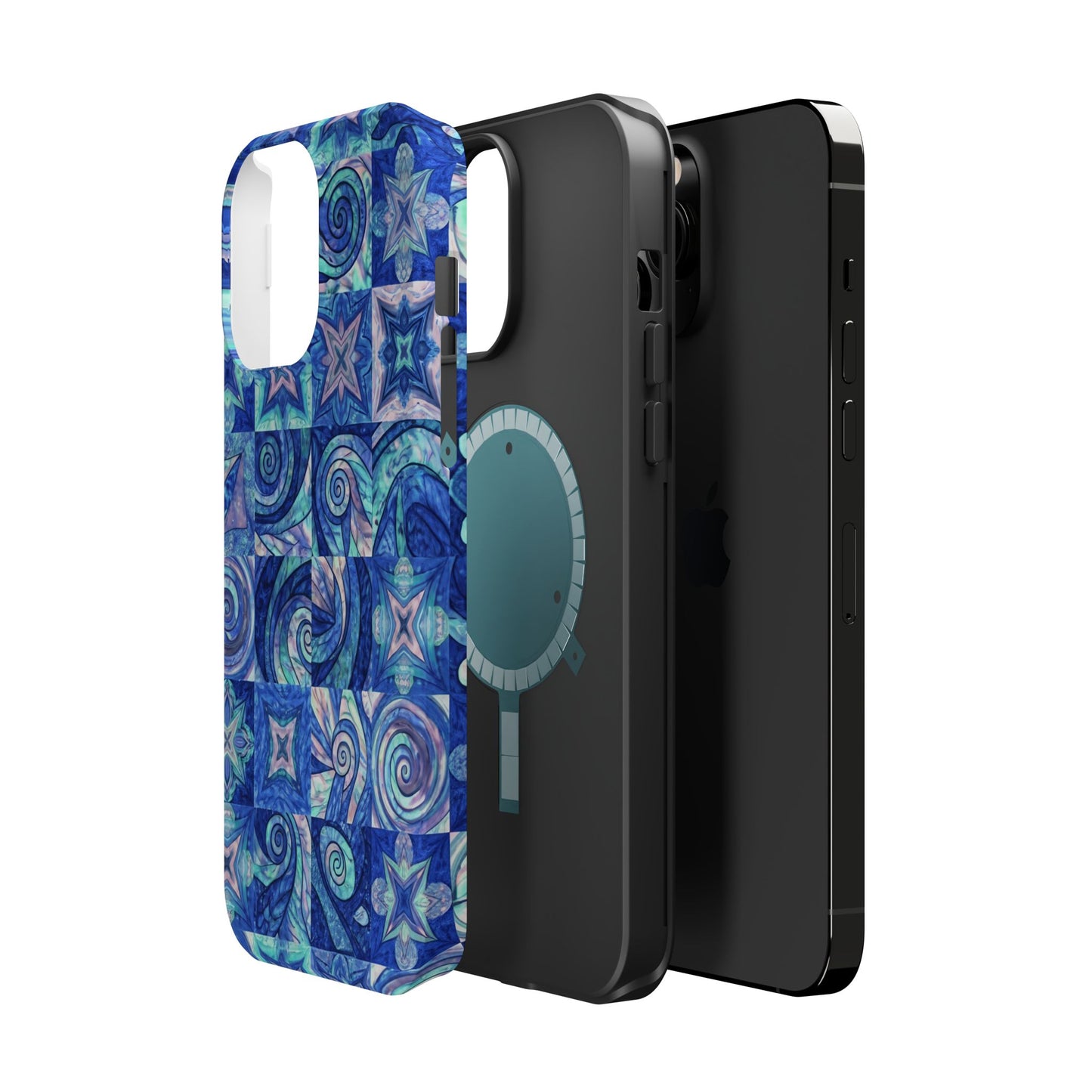 Blue Sea iPhone Case — Modern Magnetic Impact-Resistant Design