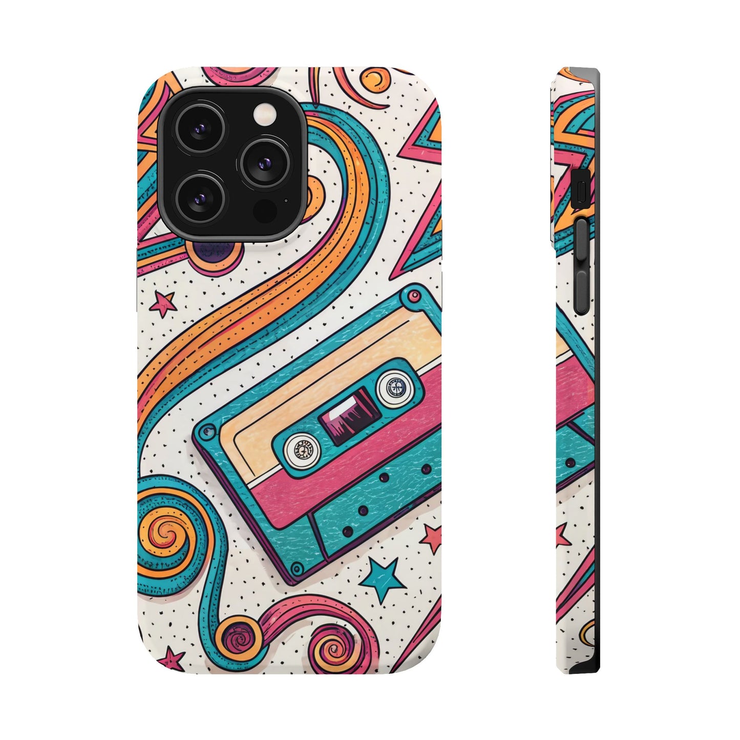 Retro Cassette Design iPhone Tough Case