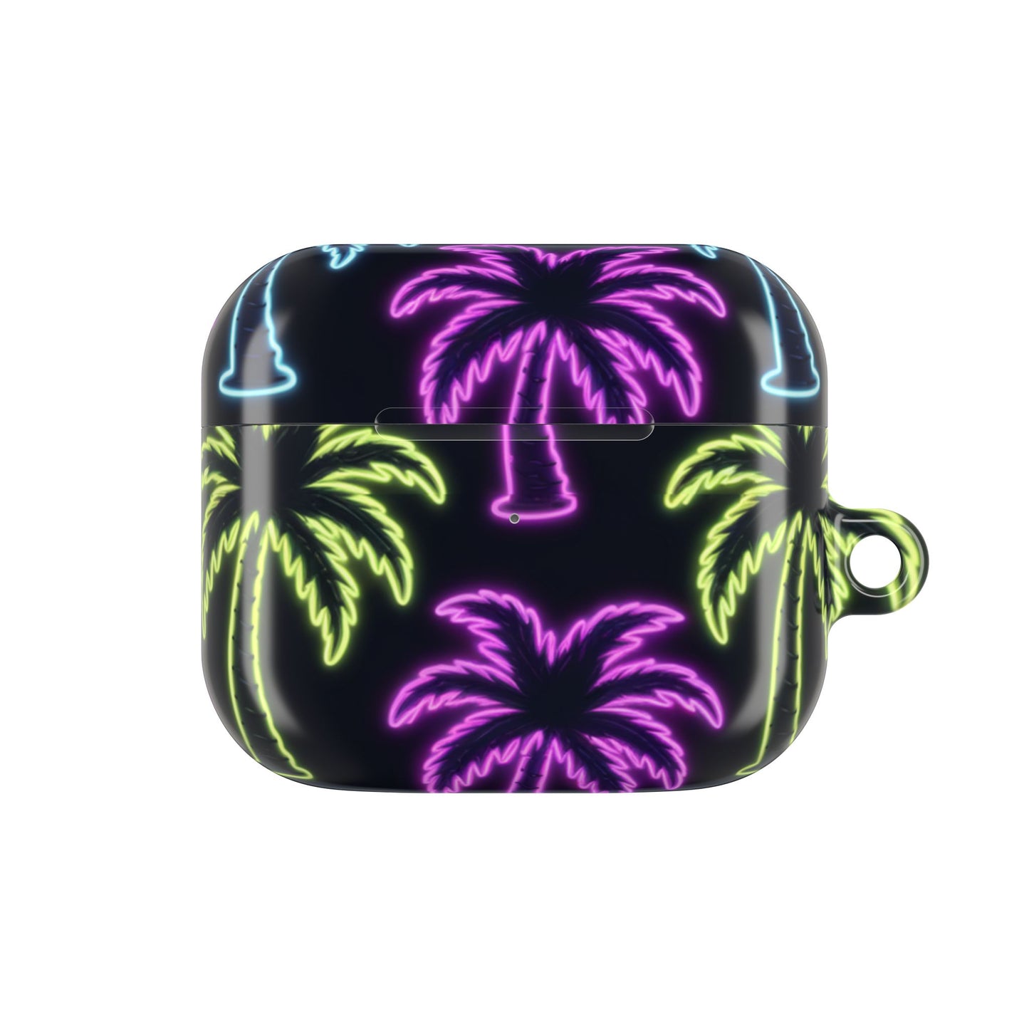 Neon Palm Trees AirPod Case