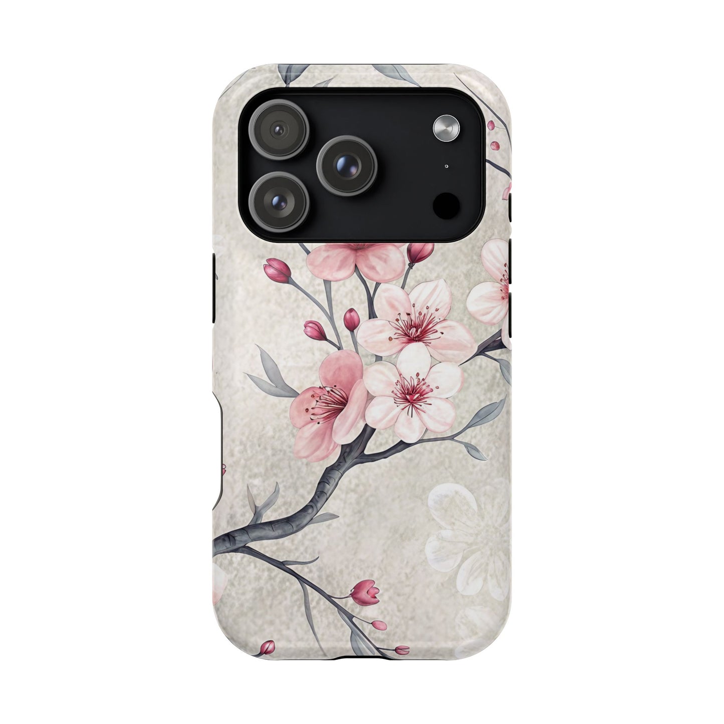 Japanese Cherry Blossom Magnetic iPhone Tough Cases