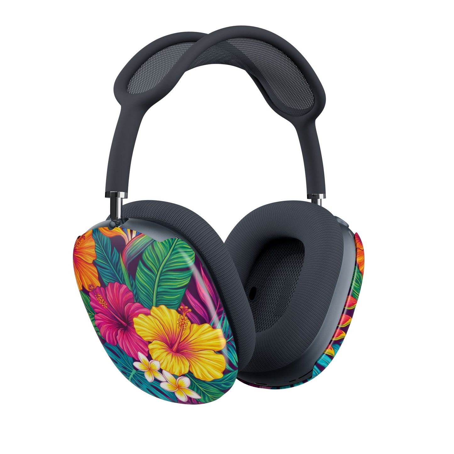 Vibrant Tropical AirPods Max Case — Colorful Tropical Print Headphone Shell