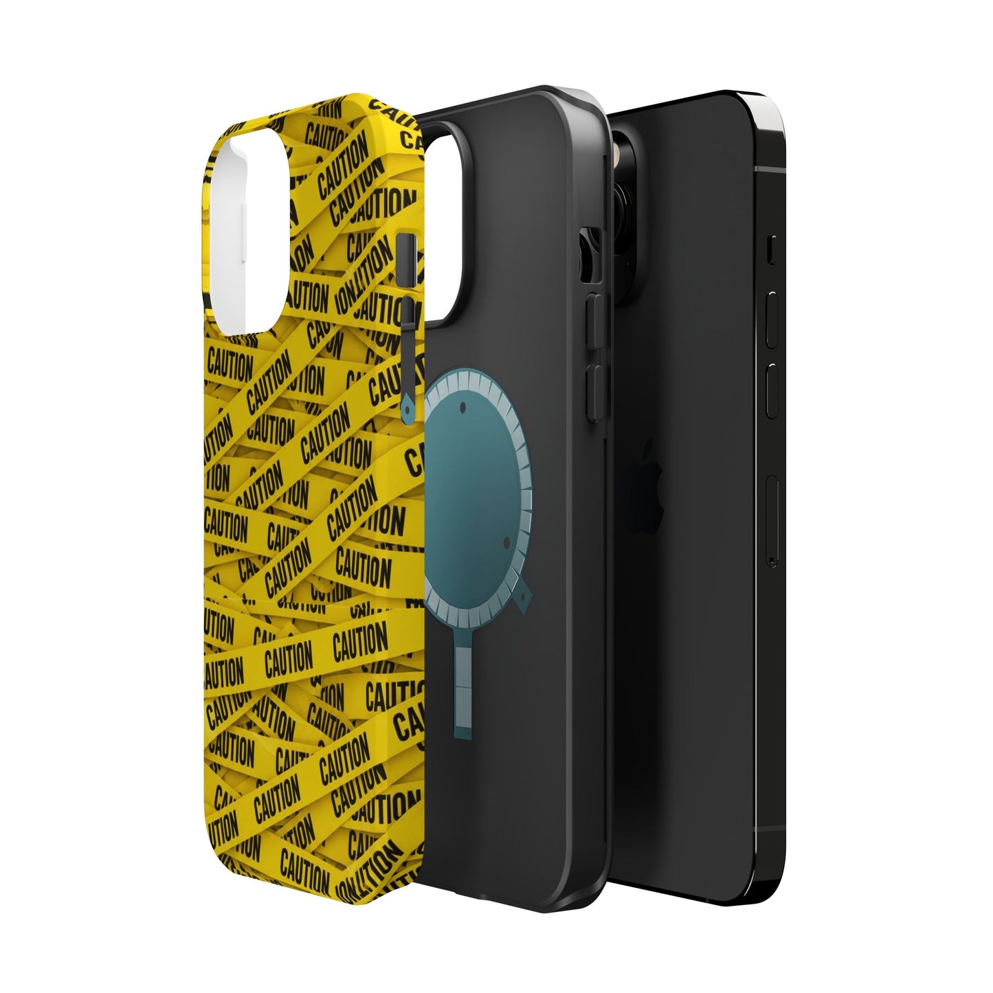 iPhone Tough Case - Caution Tape Design