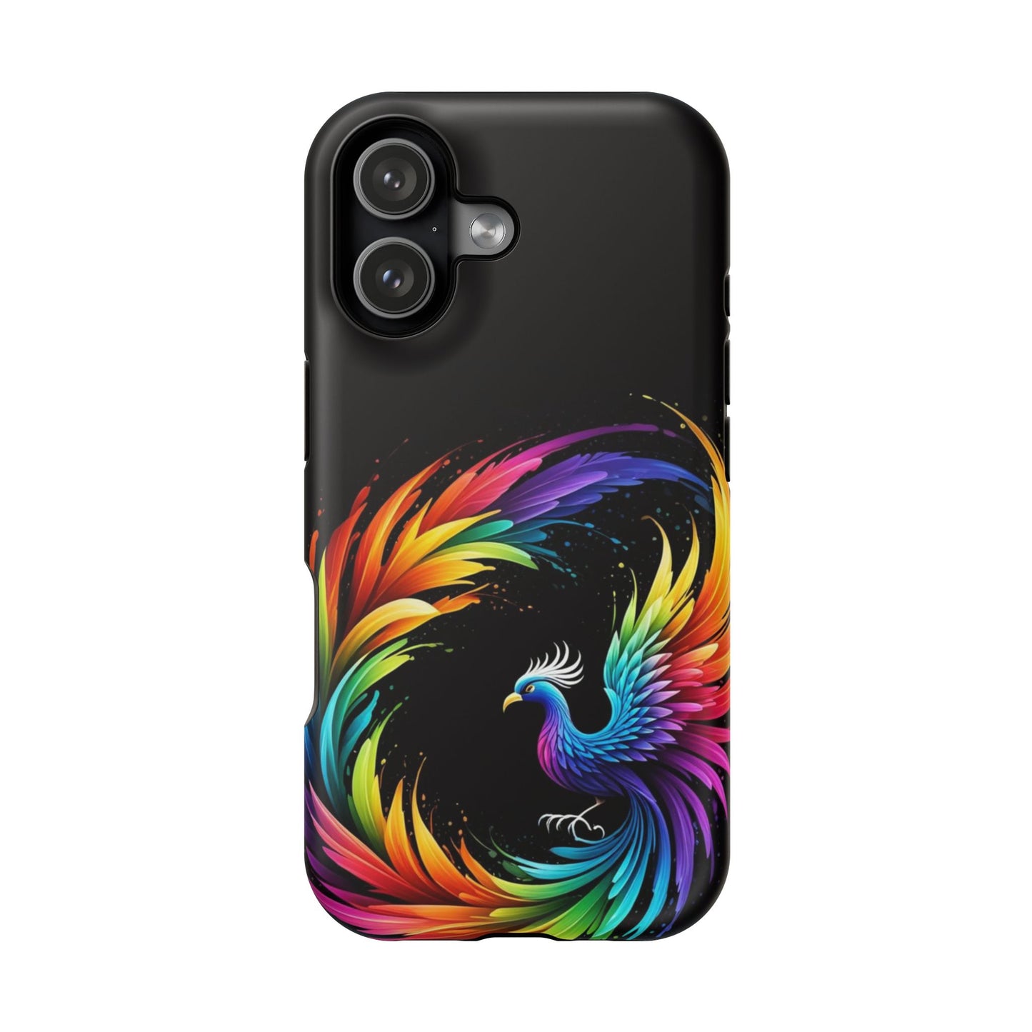 Rainbow Phoenix Design iPhone Tough Case