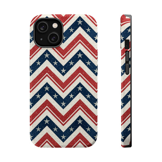 Vintage Patriotic Design iPhone Tough Case