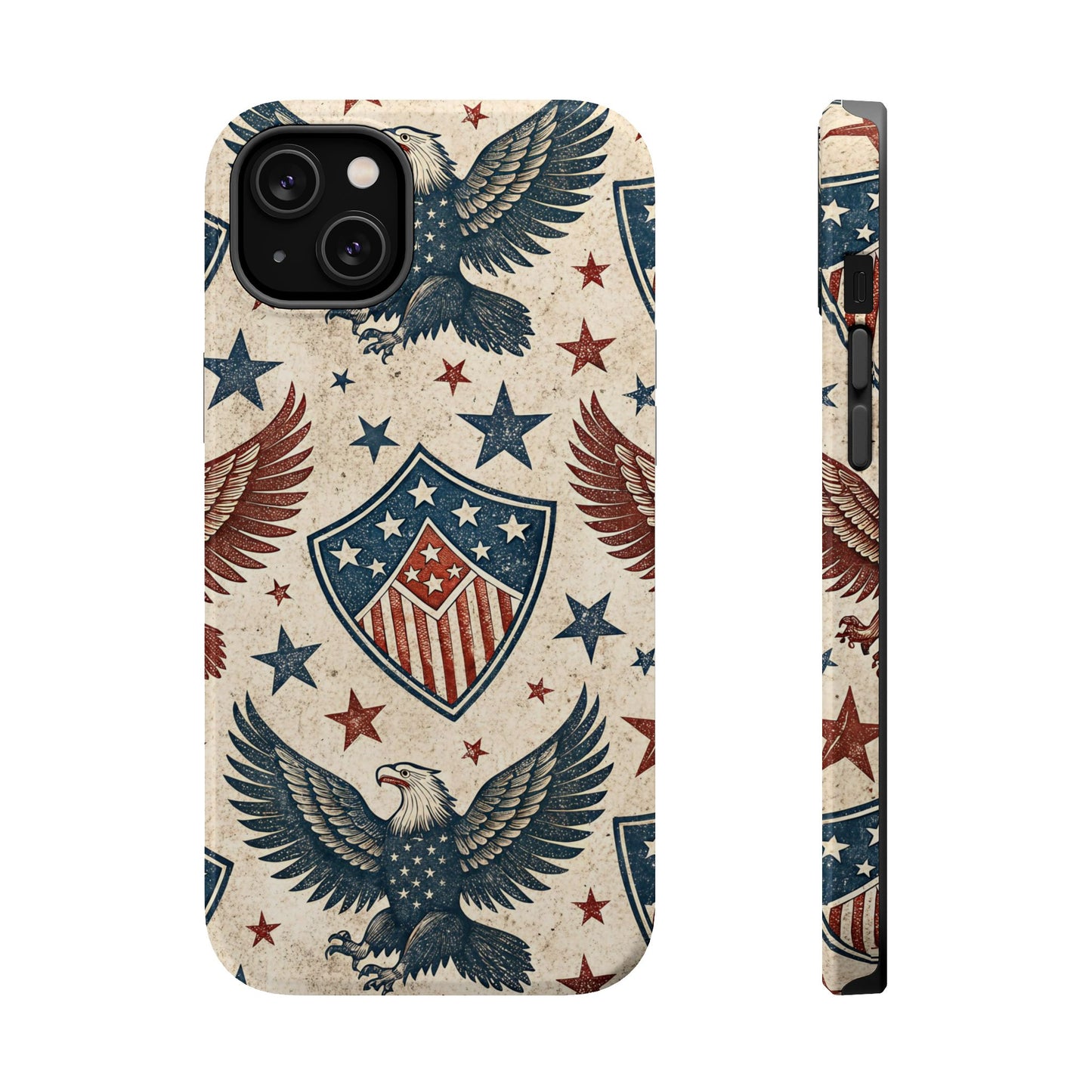Vintage American Pride iPhone Tough Case