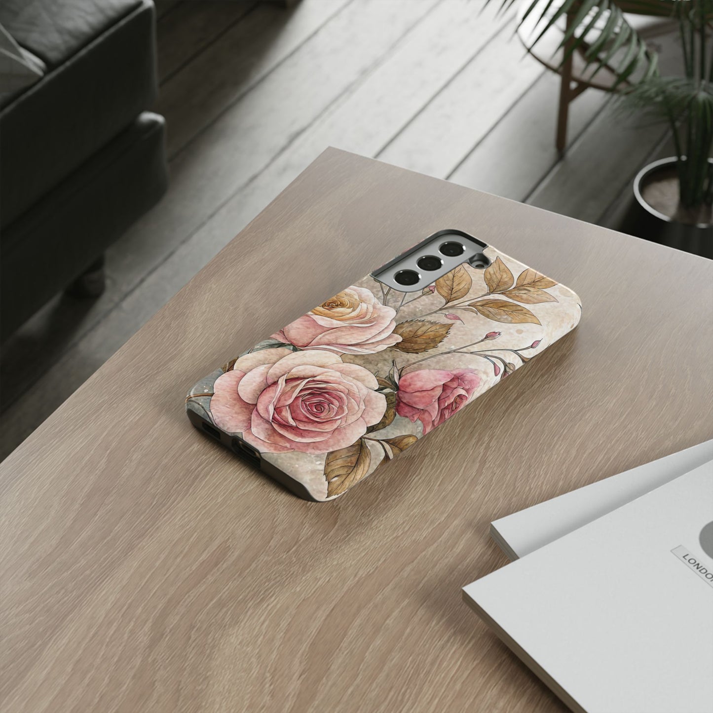 Vintage Rose Samsung Phone Case