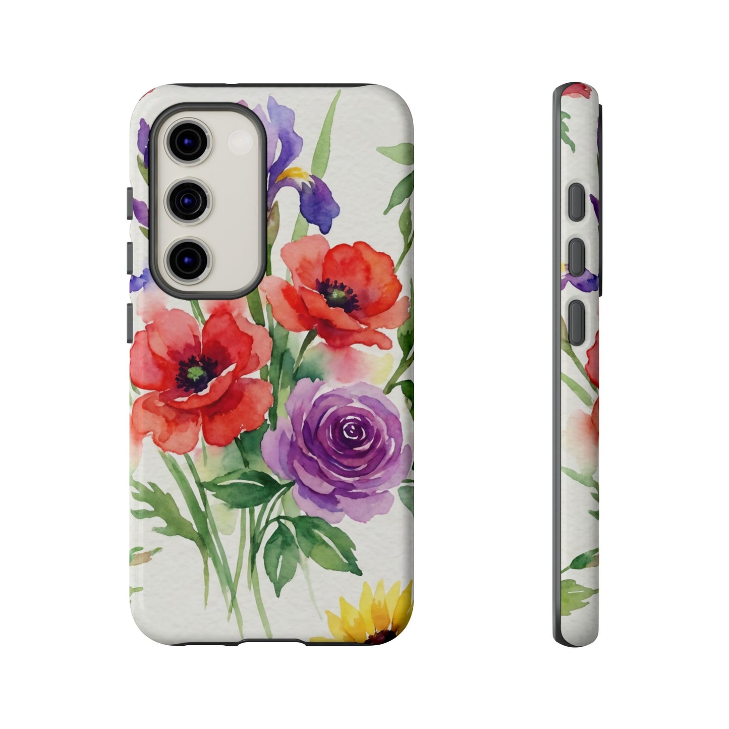 Watercolor Bouquet Samsung Phone Case — Tough Cases