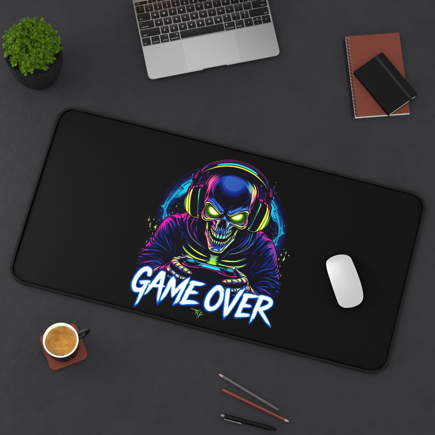 Game Over Themed Desk Mat