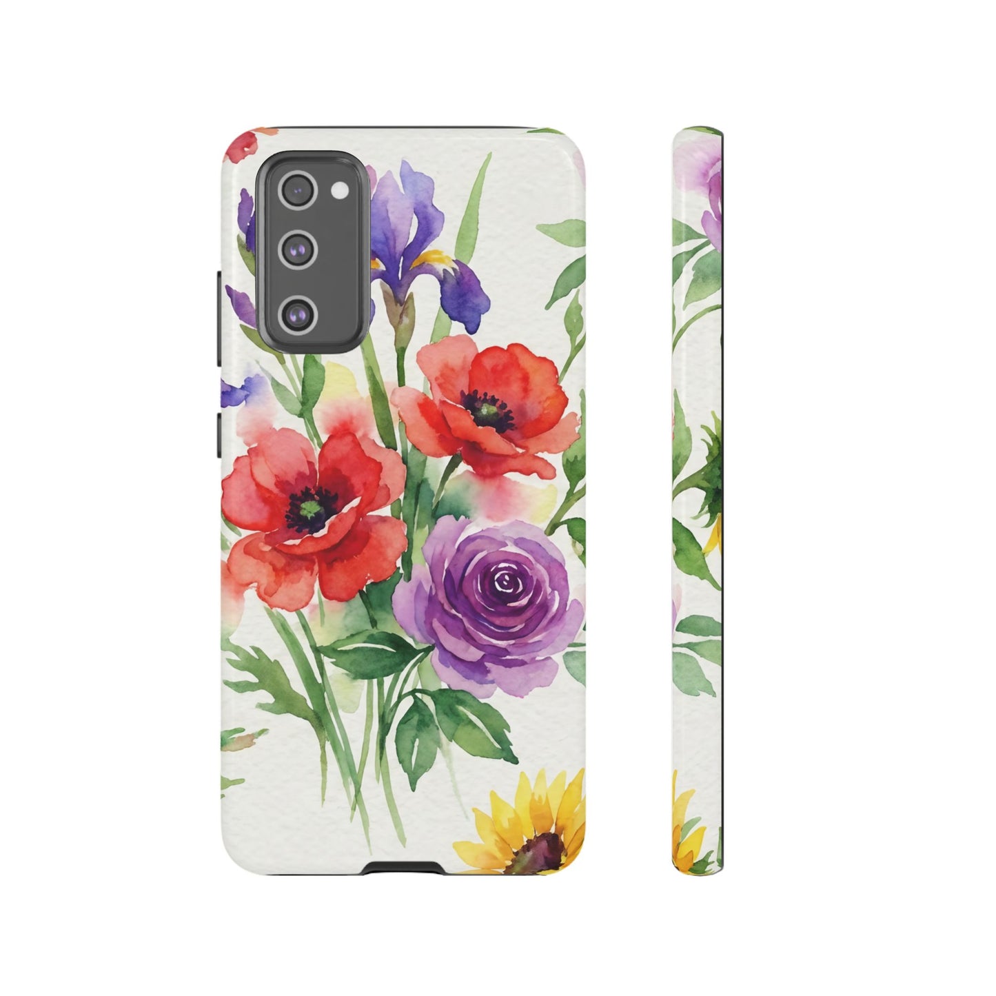 Watercolor Bouquet Samsung Phone Case — Tough Cases