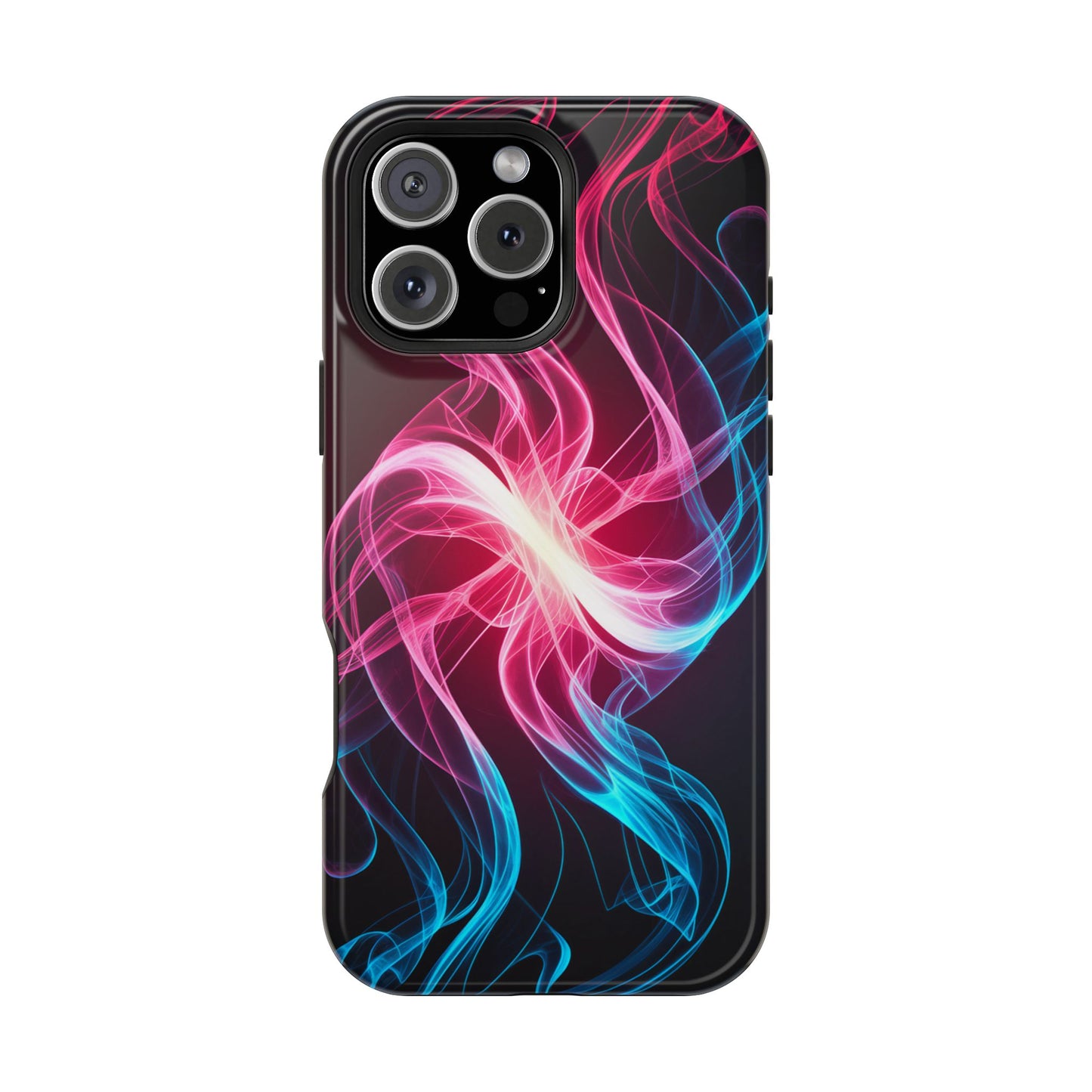 Red White and Blue Swirl Design iPhone Tough Case