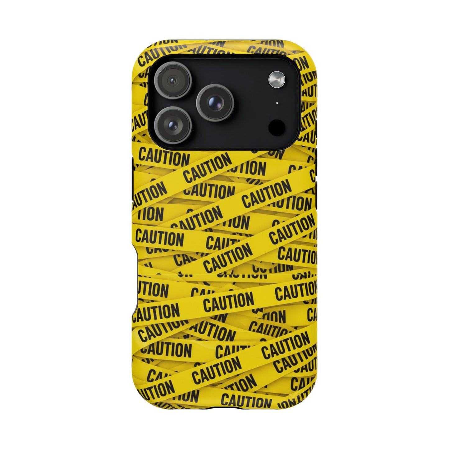 iPhone Tough Case - Caution Tape Design