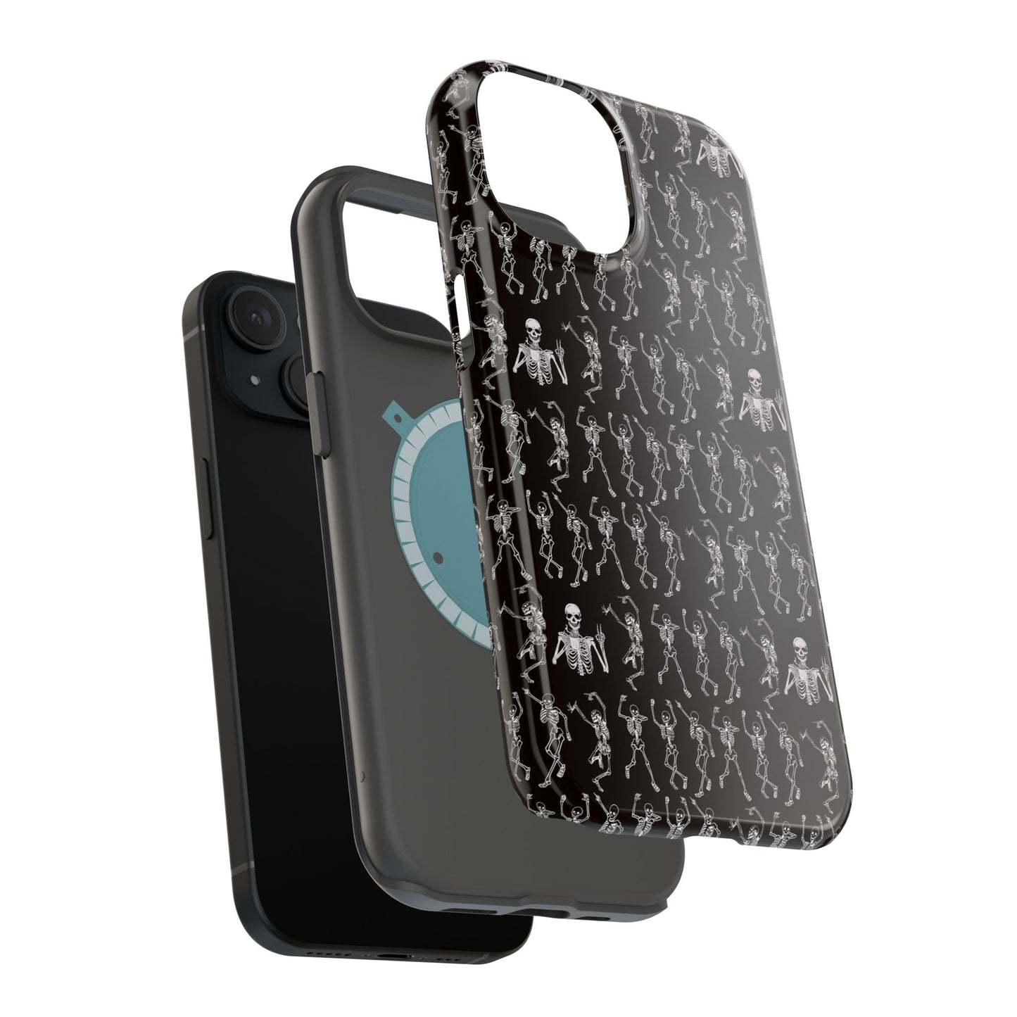 Dancing Skeletons Design iPhone Tough Case