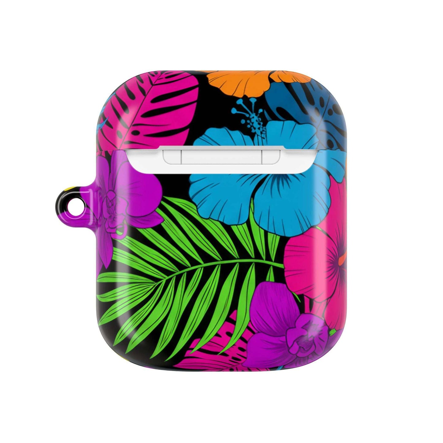 Modern Tropical Floral AirPod Case