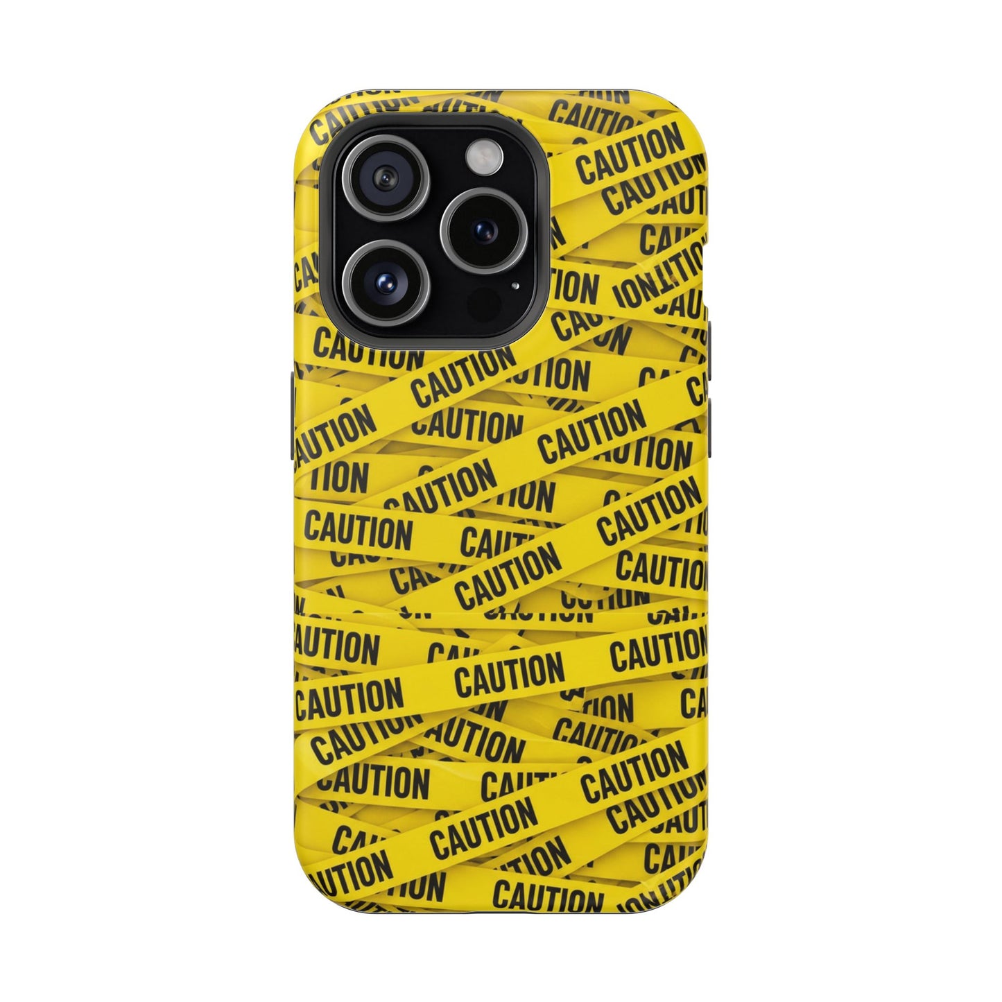 iPhone Tough Case - Caution Tape Design