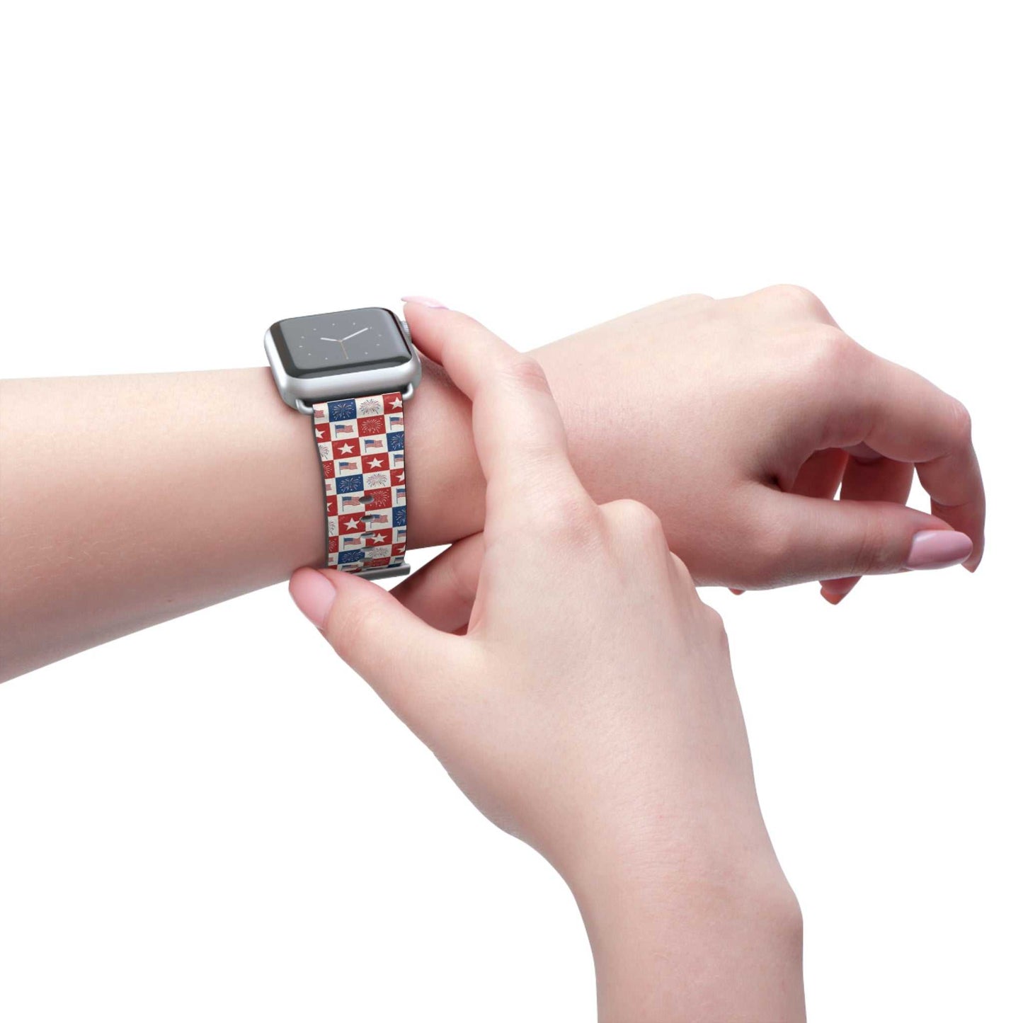 4th of July Patriotic Apple Watch Band