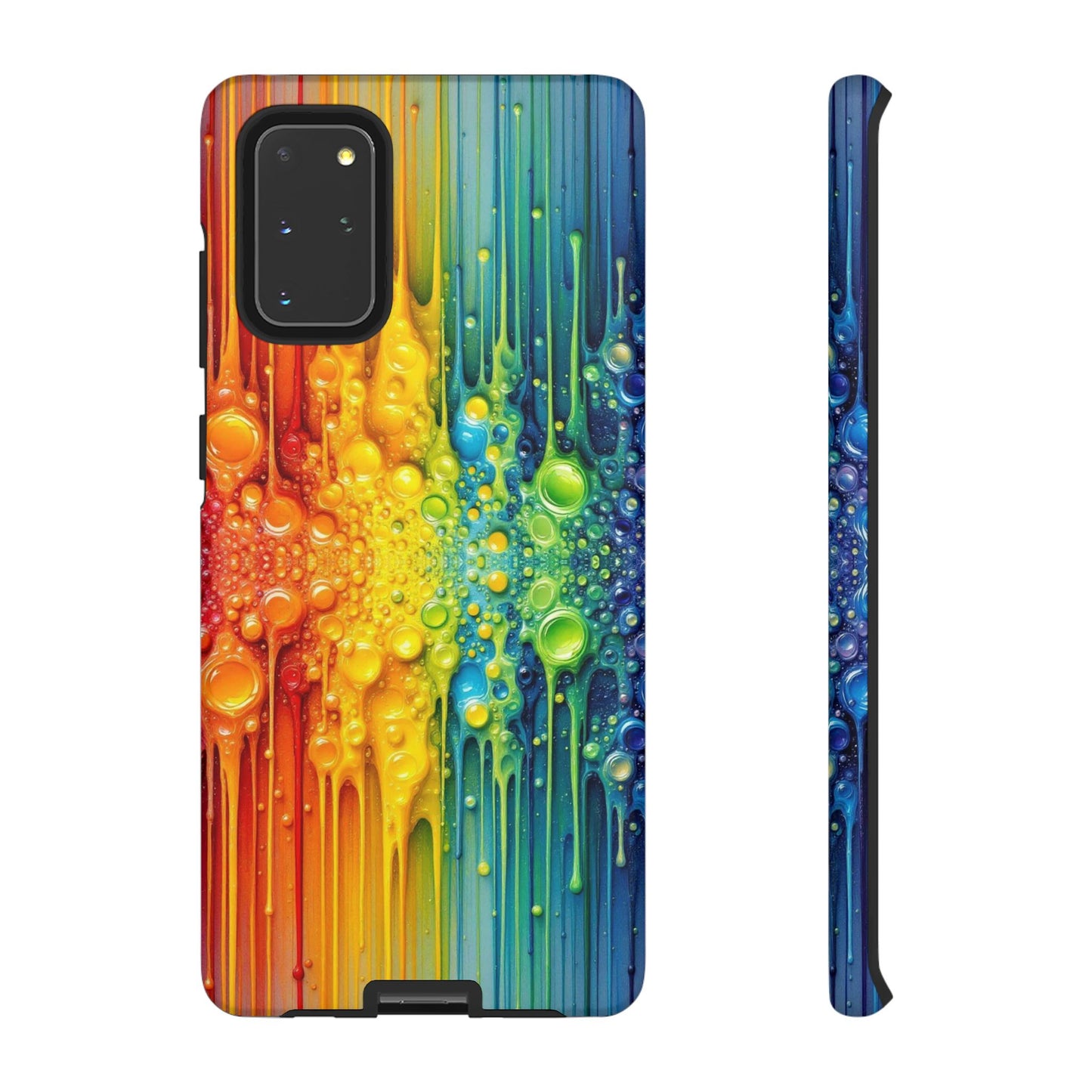 Rainbow Paint Splash Samsung Tough Case