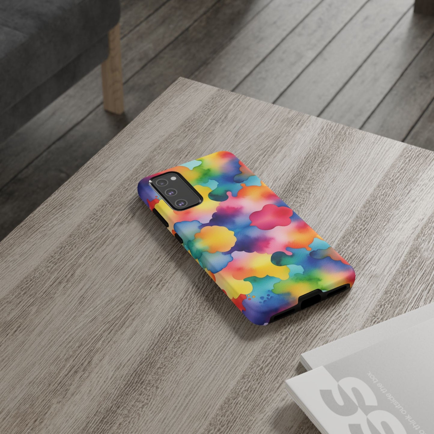 Rainbow Watercolor Samsung Tough Case