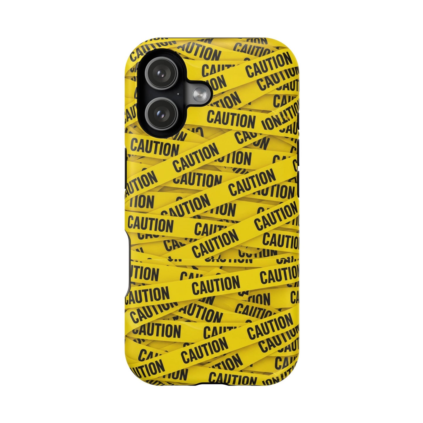 iPhone Tough Case - Caution Tape Design