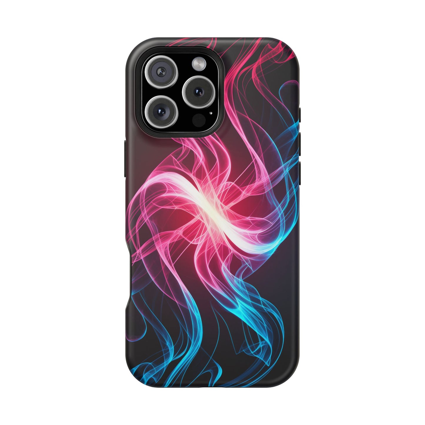 Red White and Blue Swirl Design iPhone Tough Case