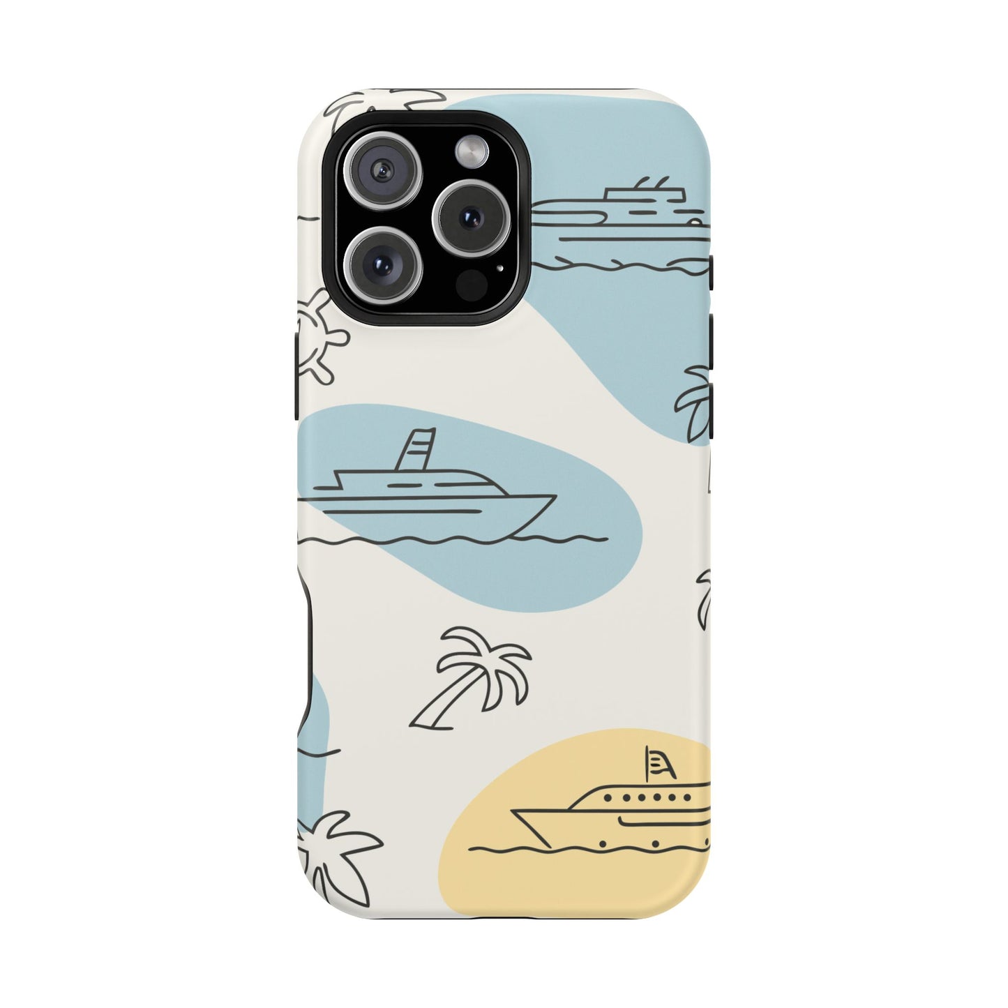 Retro Cruise Vacation iPhone Tough Case