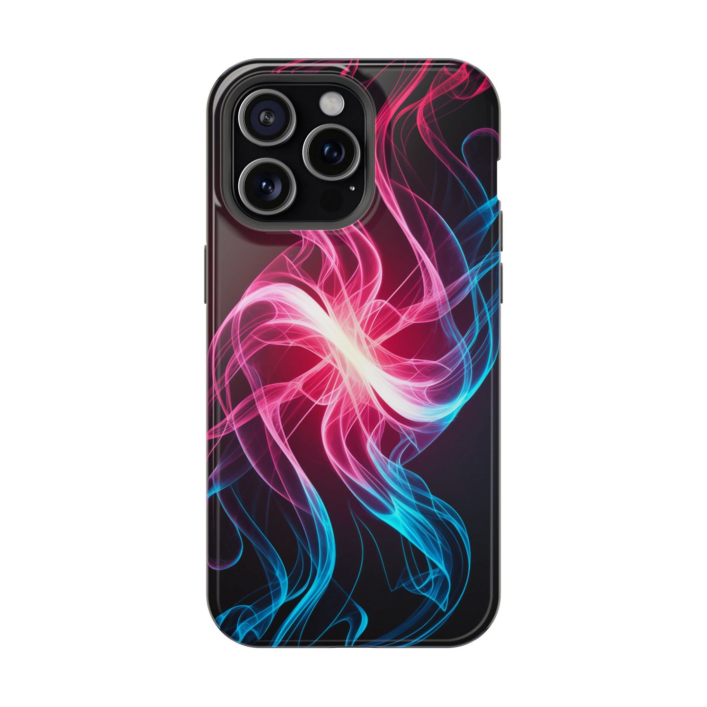 Red White and Blue Swirl Design iPhone Tough Case