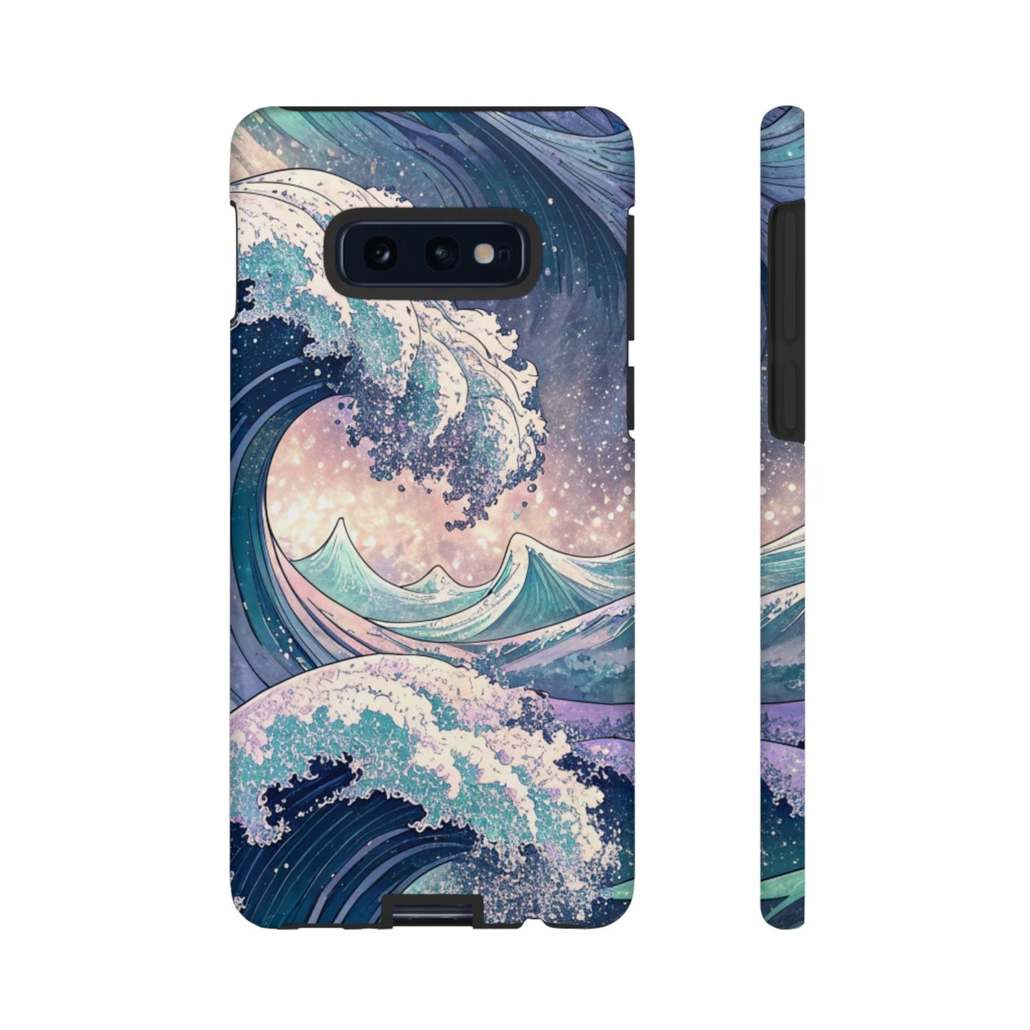 Crashing Waves Samsung tough phone case with beach-themed durable design for Samsung Galaxy models