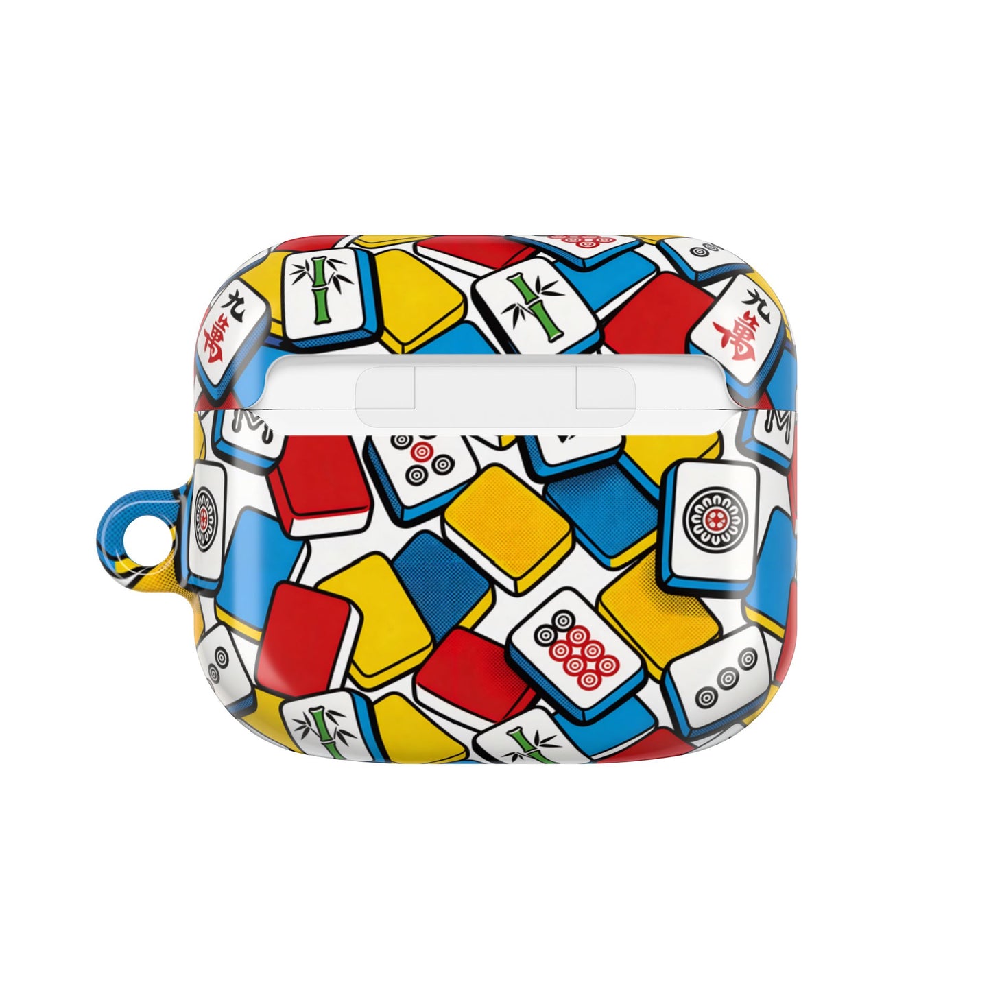 Vibrant Mahjong AirPod Case — Colorful Mahjong Tile Protective Case