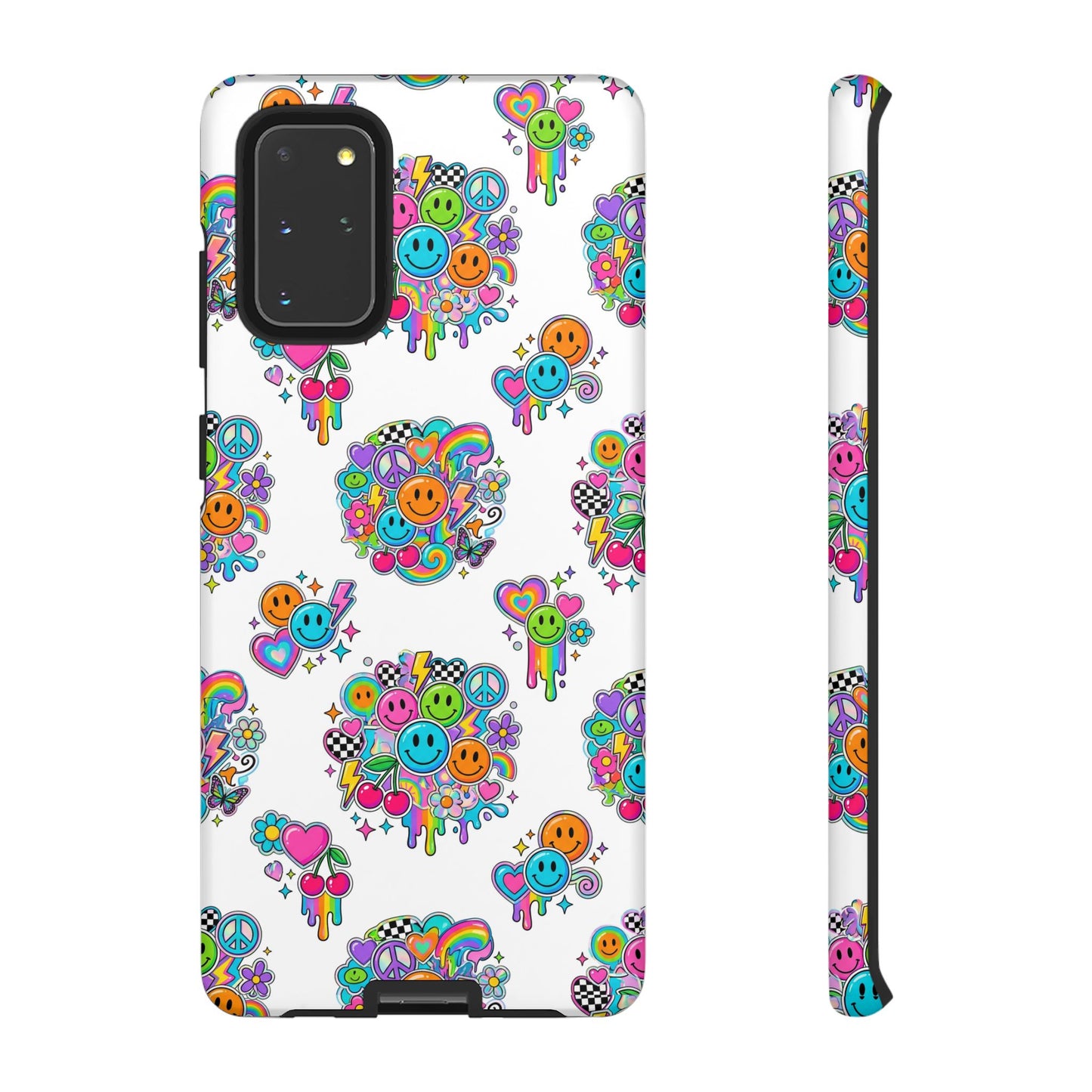 Retro Dopamine-Inspired Samsung Tough Phone Case