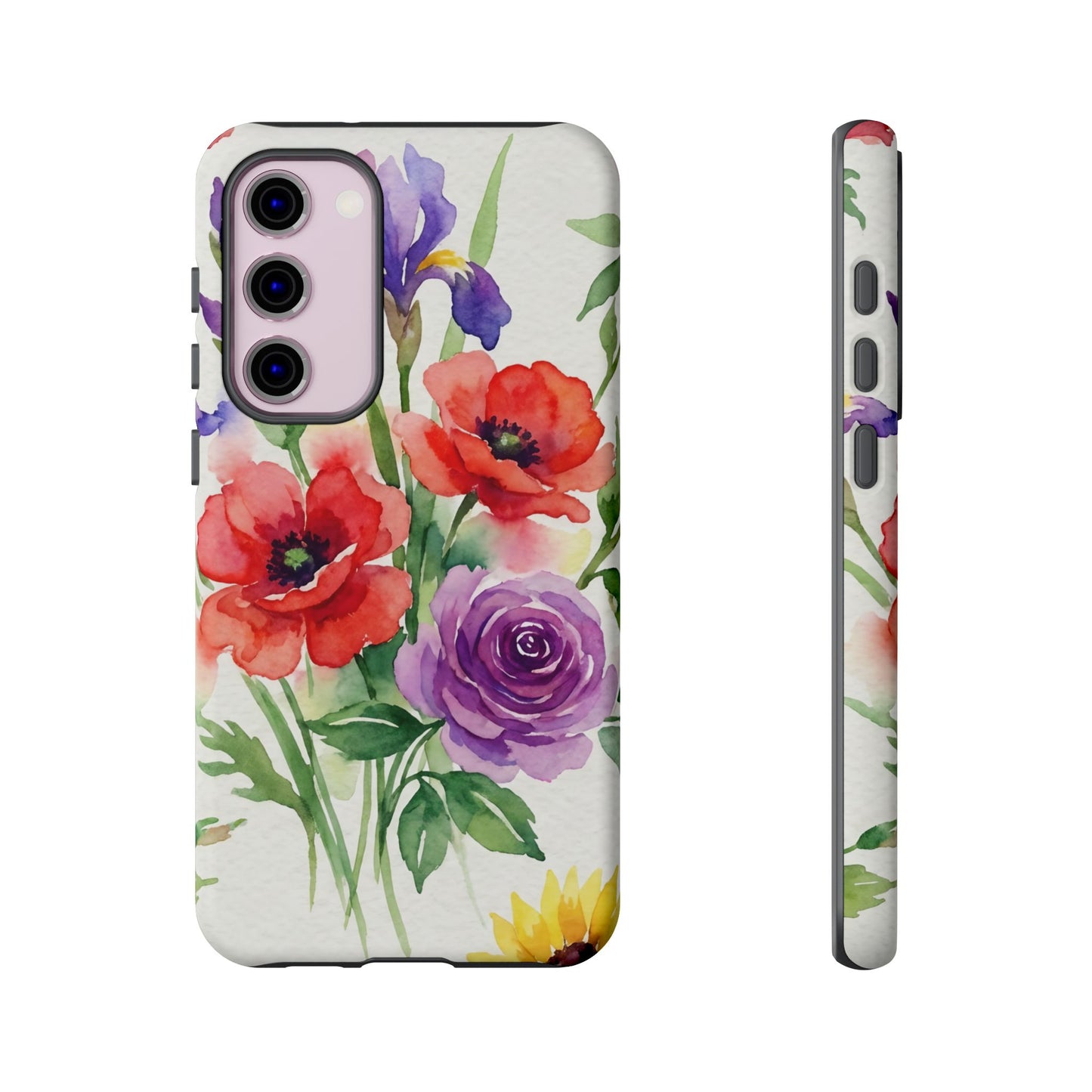 Watercolor Bouquet Samsung Phone Case — Tough Cases