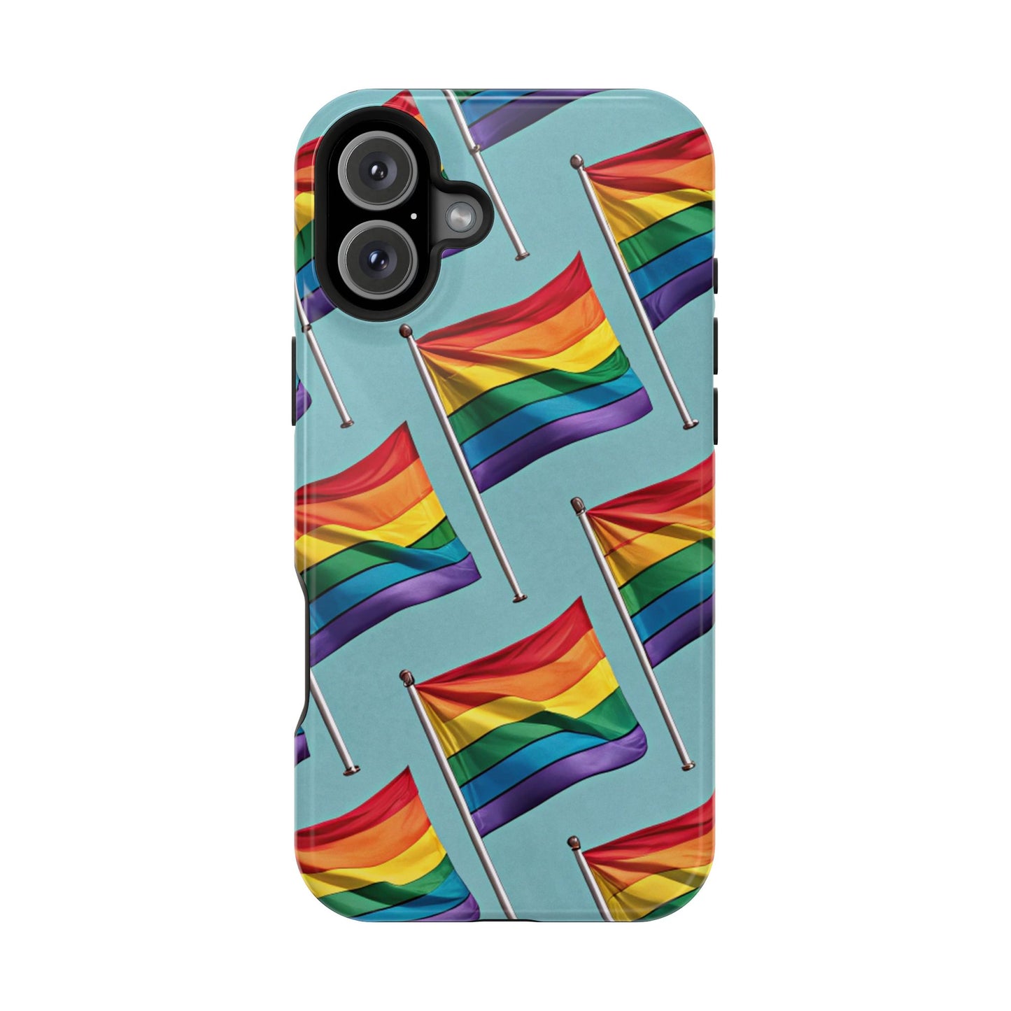 Celebrate Pride Flag iPhone Case