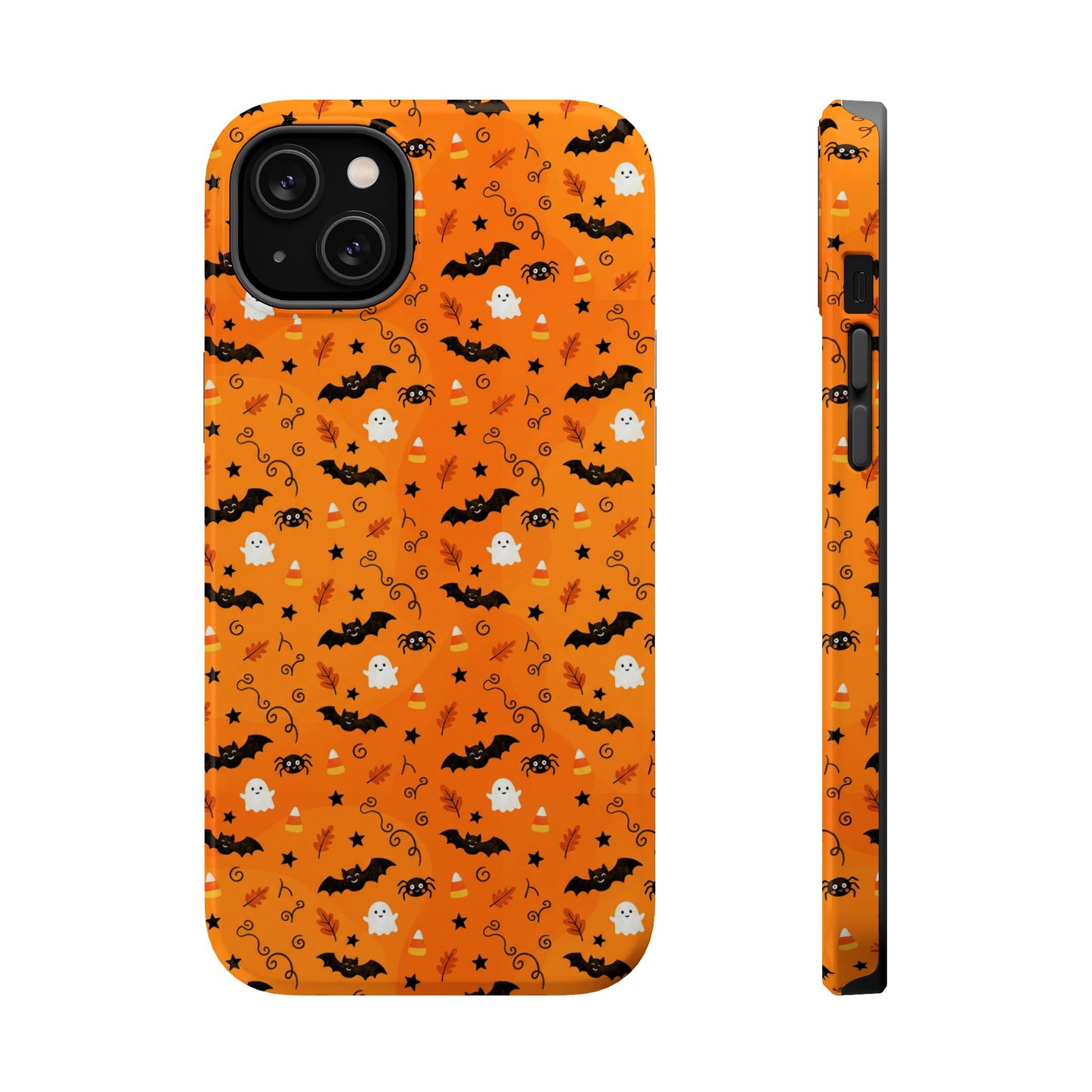 Boo-tiful Halloween Bat & Ghost iPhone Case