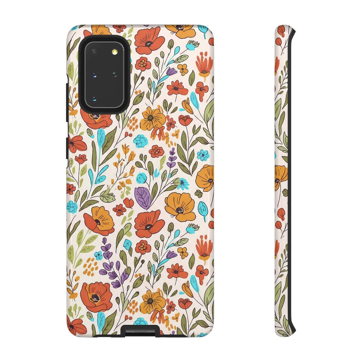 Floral Drawing Inspire Samsung Phone Case