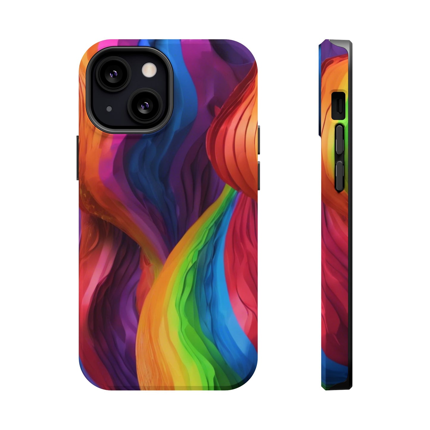 Rainbow Waterfall iPhone Tough Case