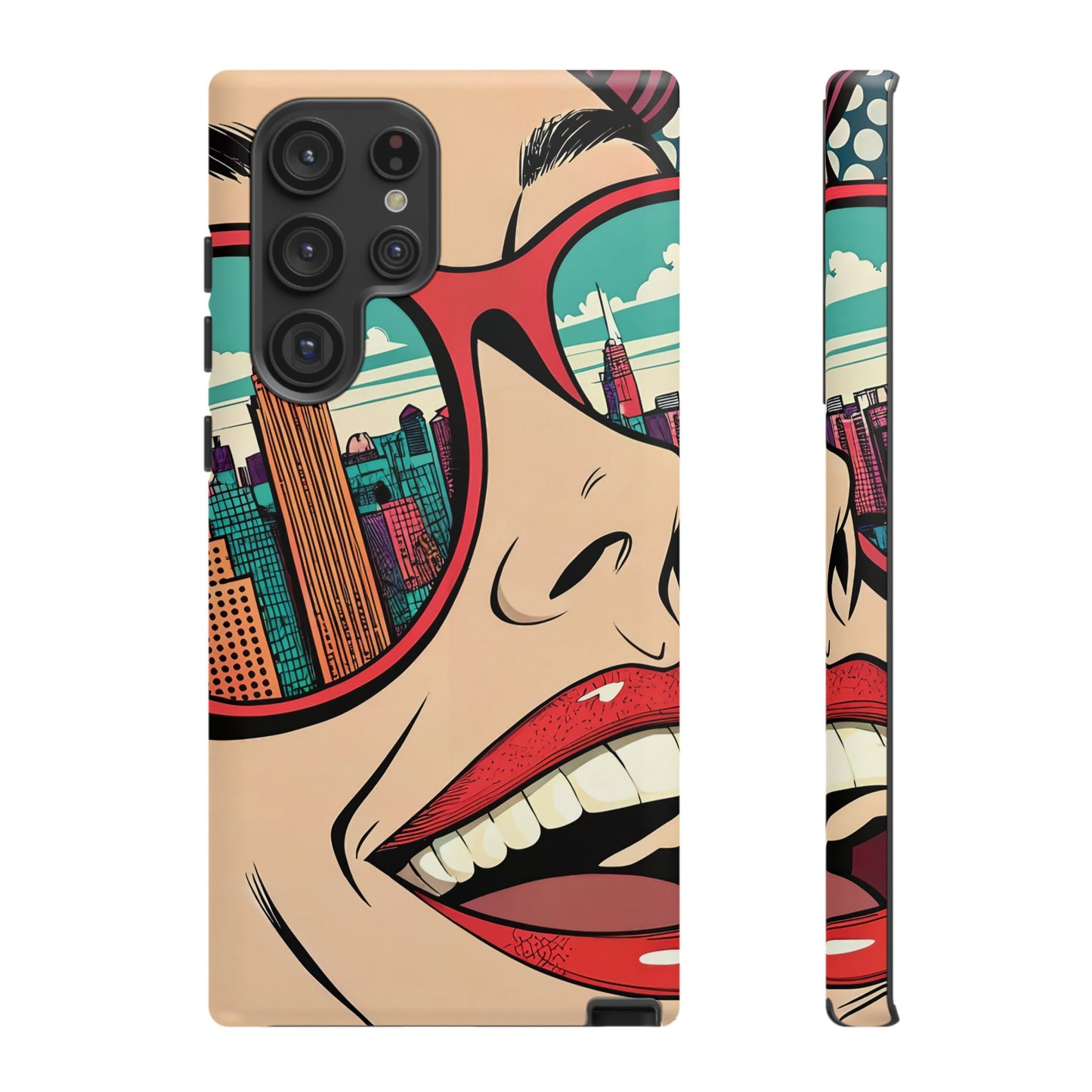 City View Pop Art Samsung Phone Case