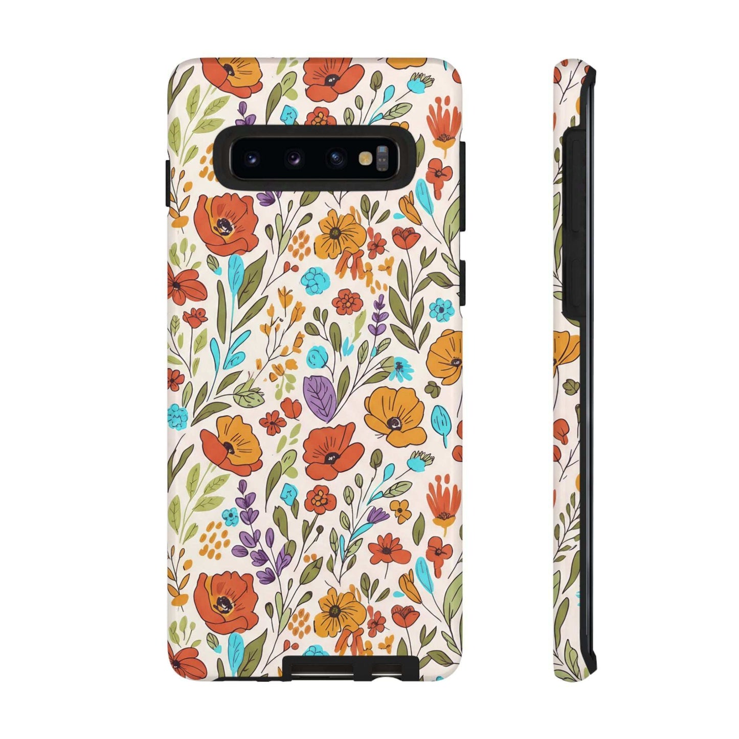 Floral Drawing Inspire Samsung Phone Case