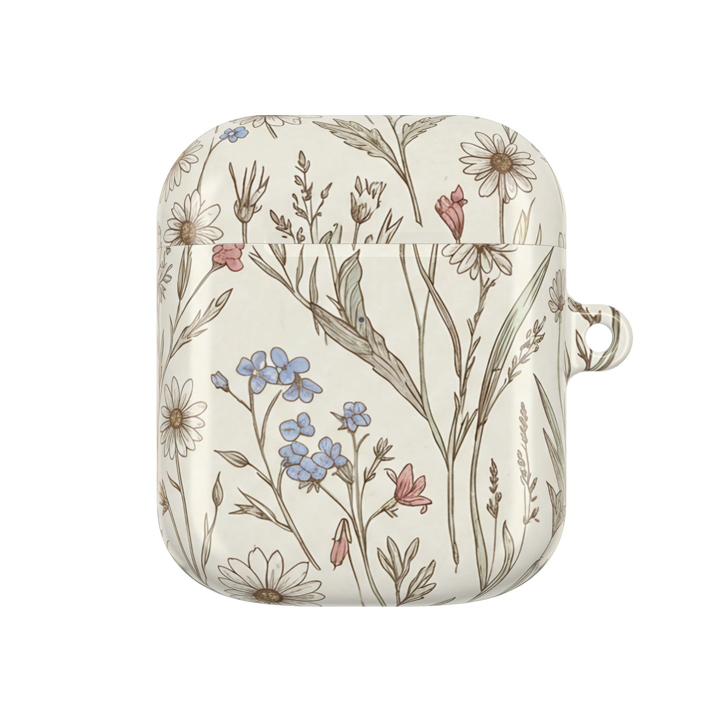 Spring Meadow AirPod Case — Floral Protective Cover for AirPods