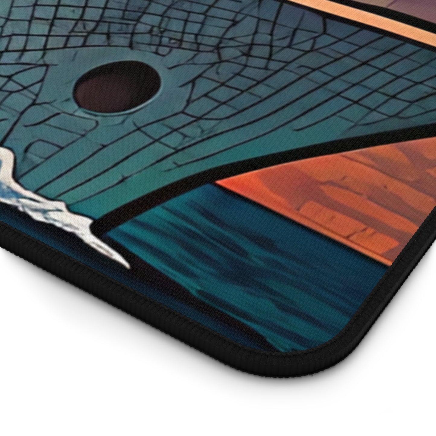 Cruise Life Stained Glass Inspired Desk Mat
