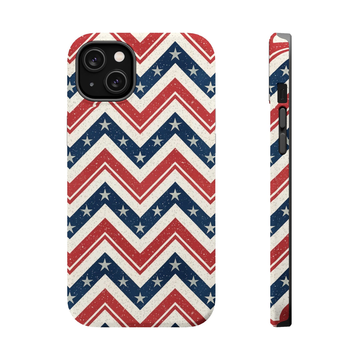 Vintage Patriotic Design iPhone Tough Case