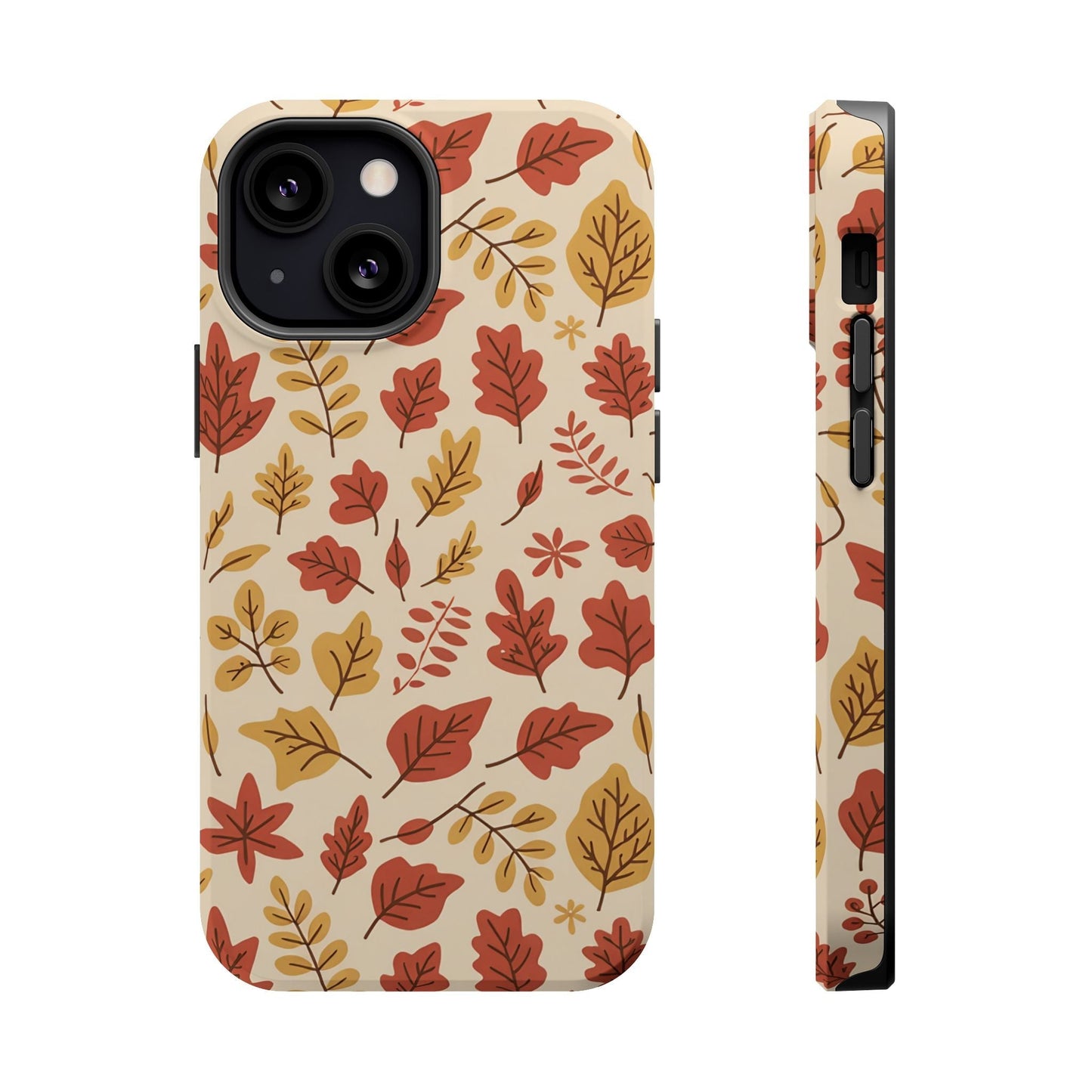Fall Leaves iPhone case with colorful autumn leaf pattern and durable protective design