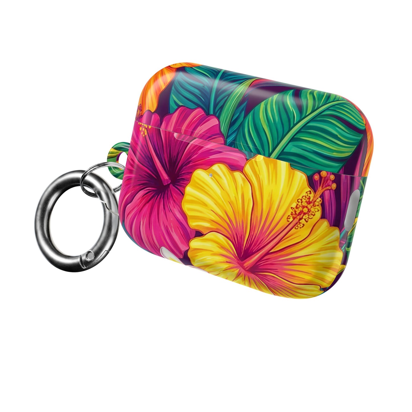 Vibrant Tropical Floral AirPod Case