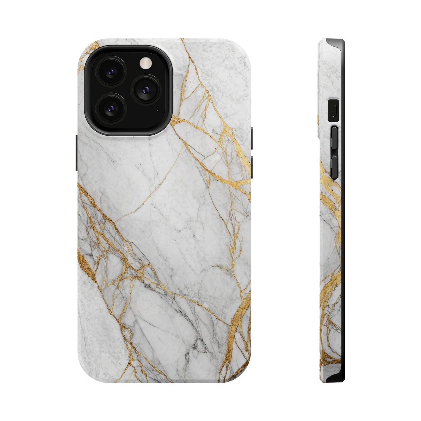 Golden Marble iPhone Tough Case