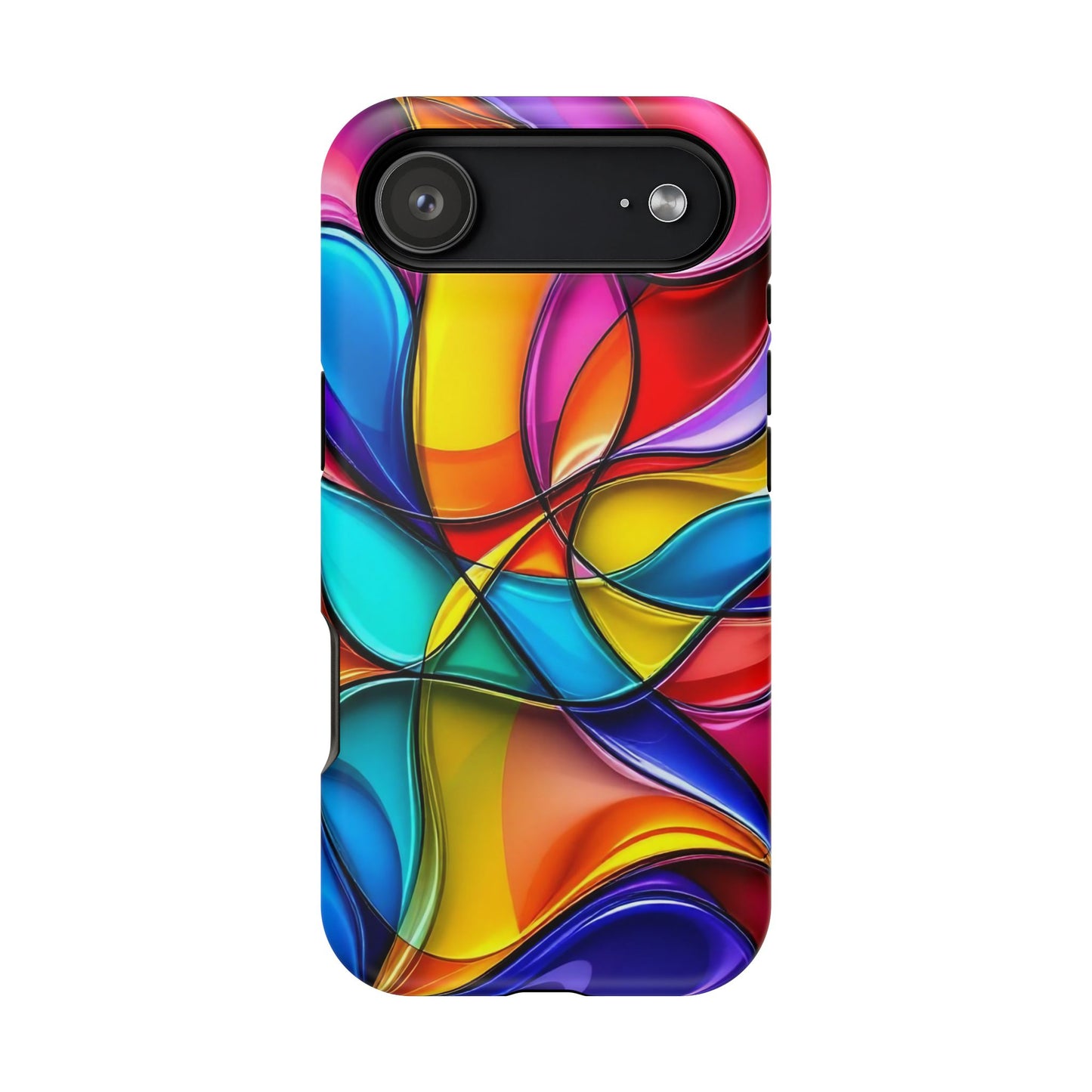 Rainbow Pride Art Design iPhone Tough Case