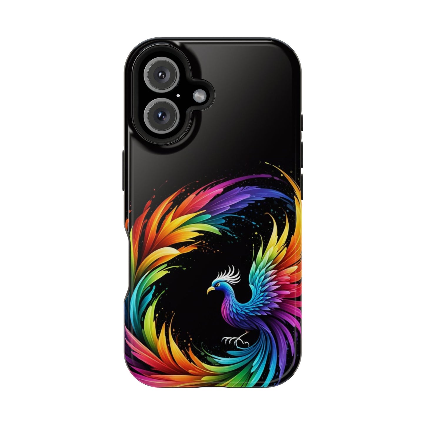 Rainbow Phoenix Design iPhone Tough Case
