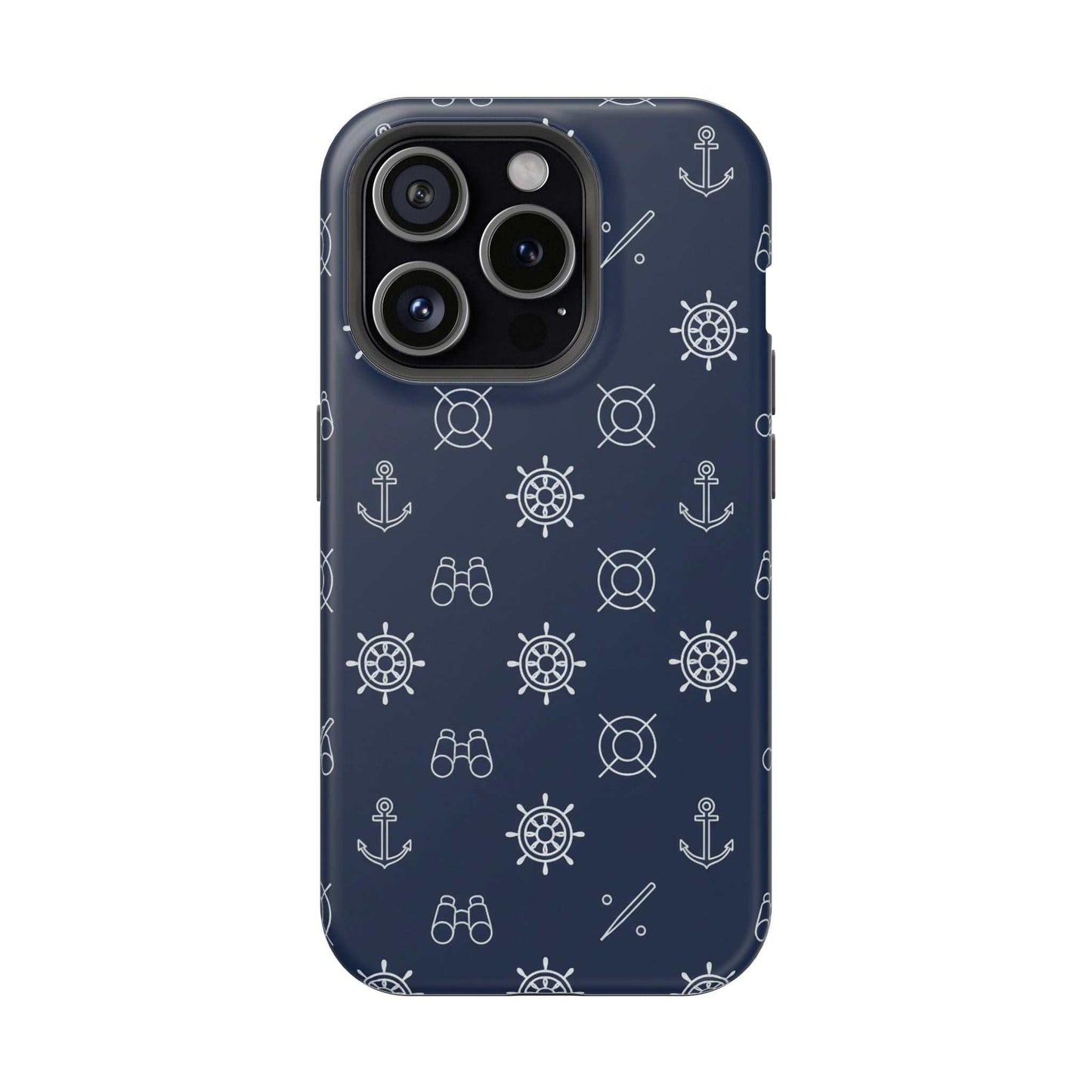 Minimalist Nautical iPhone Case — Magnetic Impact-Resistant Phone Case