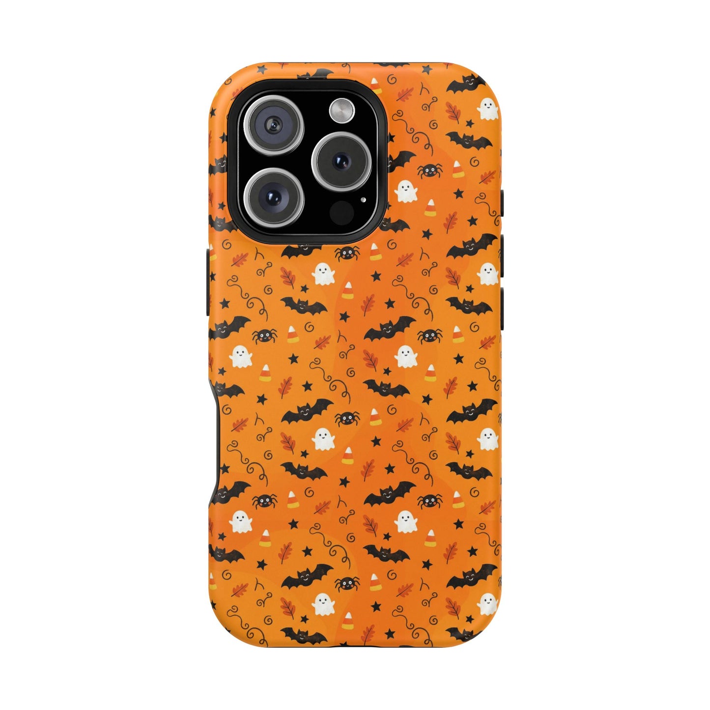Boo-tiful Halloween Bat & Ghost iPhone Case