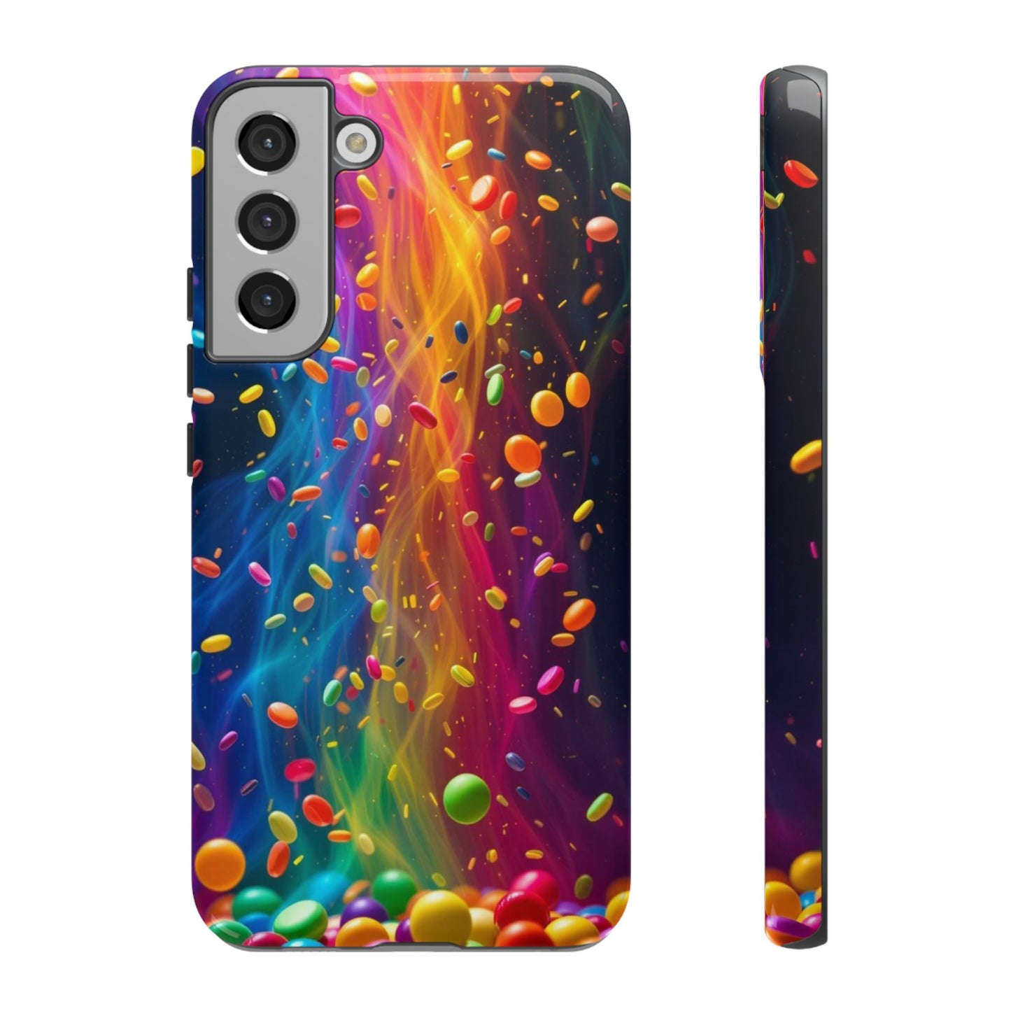 Rainbow Candy Rain Tough Phone Case