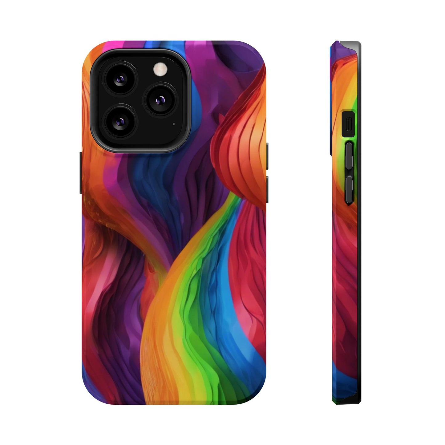 Rainbow Waterfall iPhone Tough Case