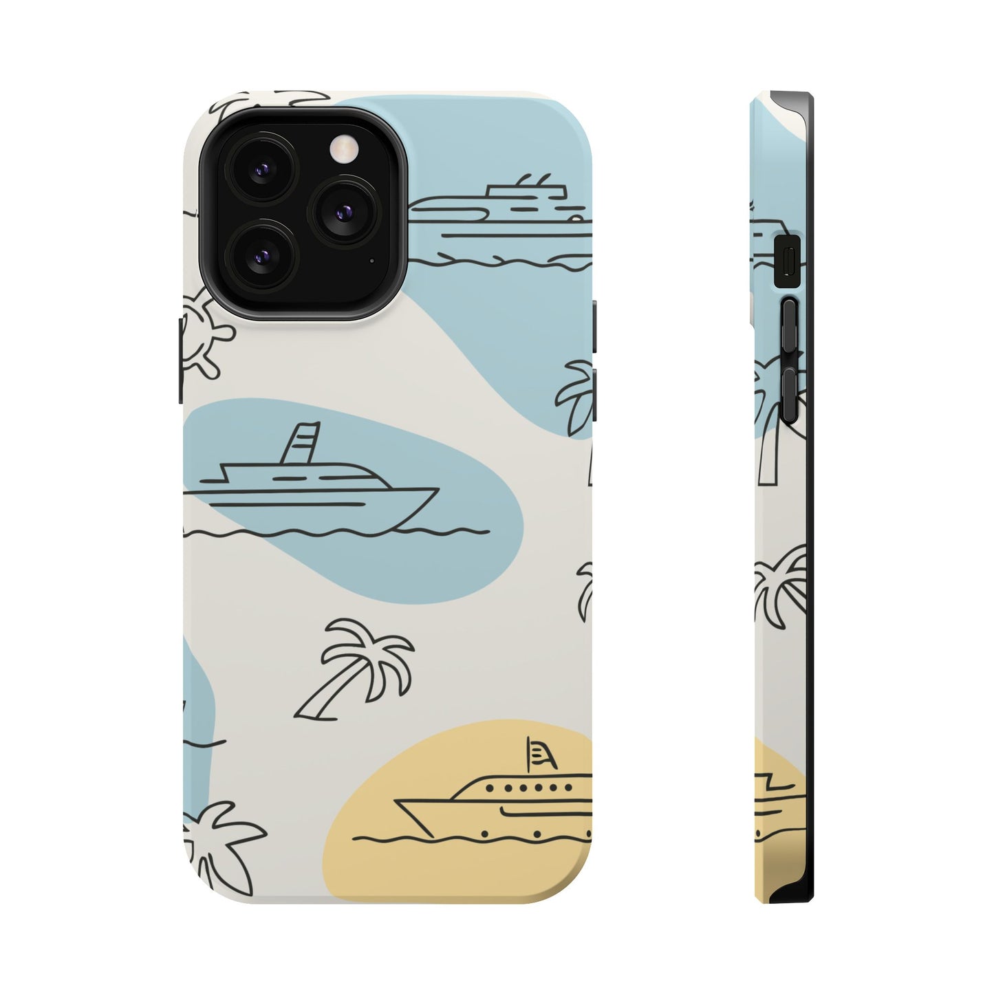 Retro Cruise Vacation iPhone Tough Case